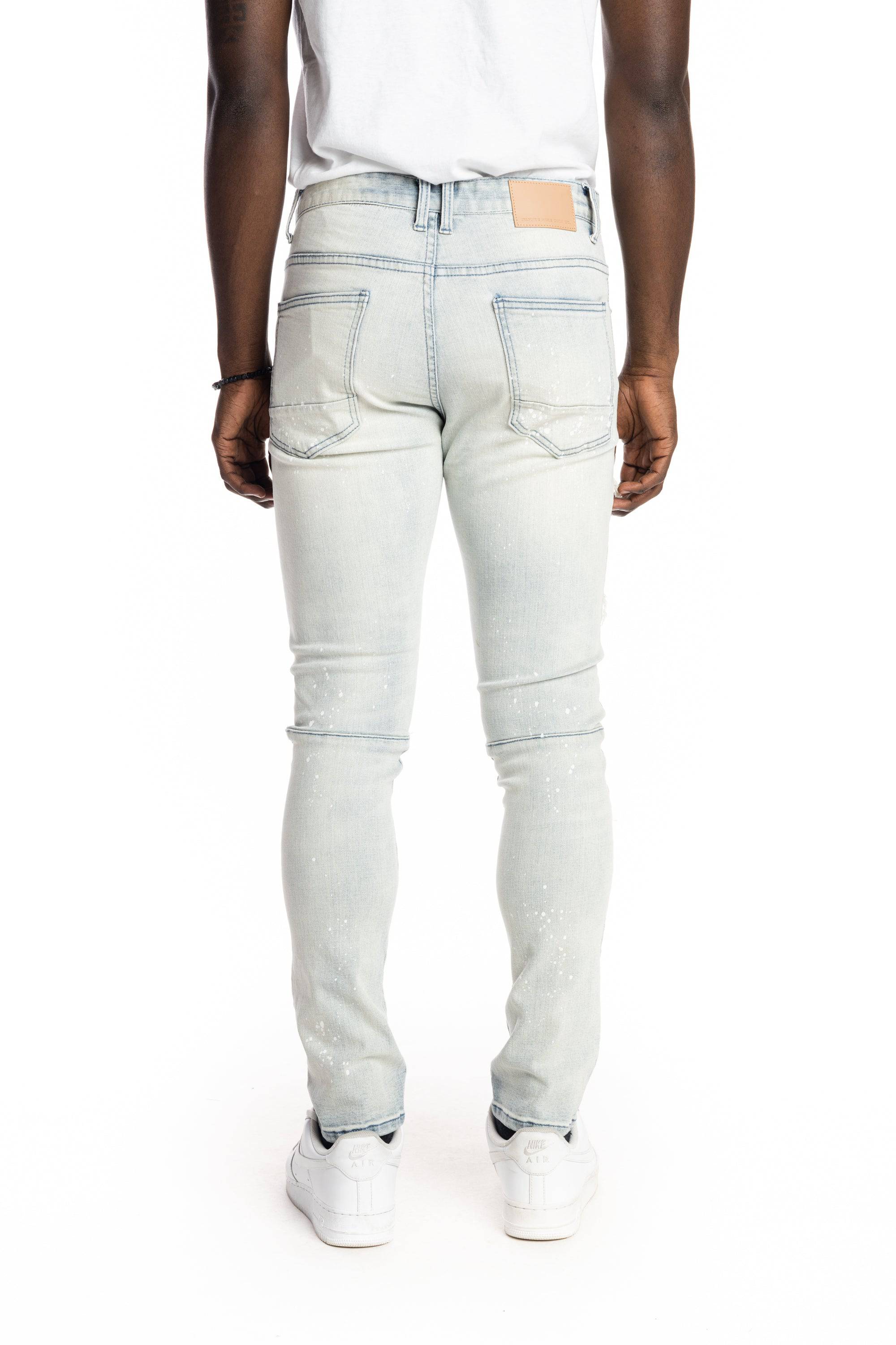 Rip And Repair Fashion Jeans