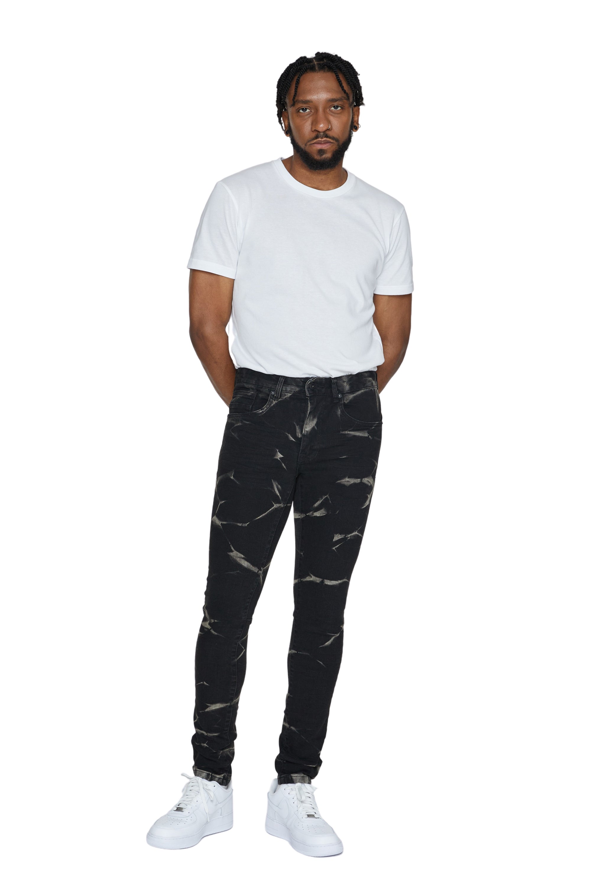 Lightning Effect Jeans