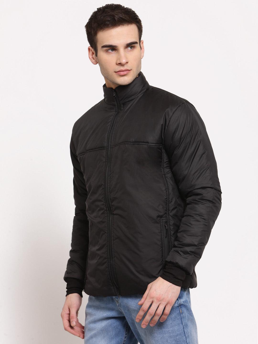 Style Quotient Men Black Lightweight Padded Jacket