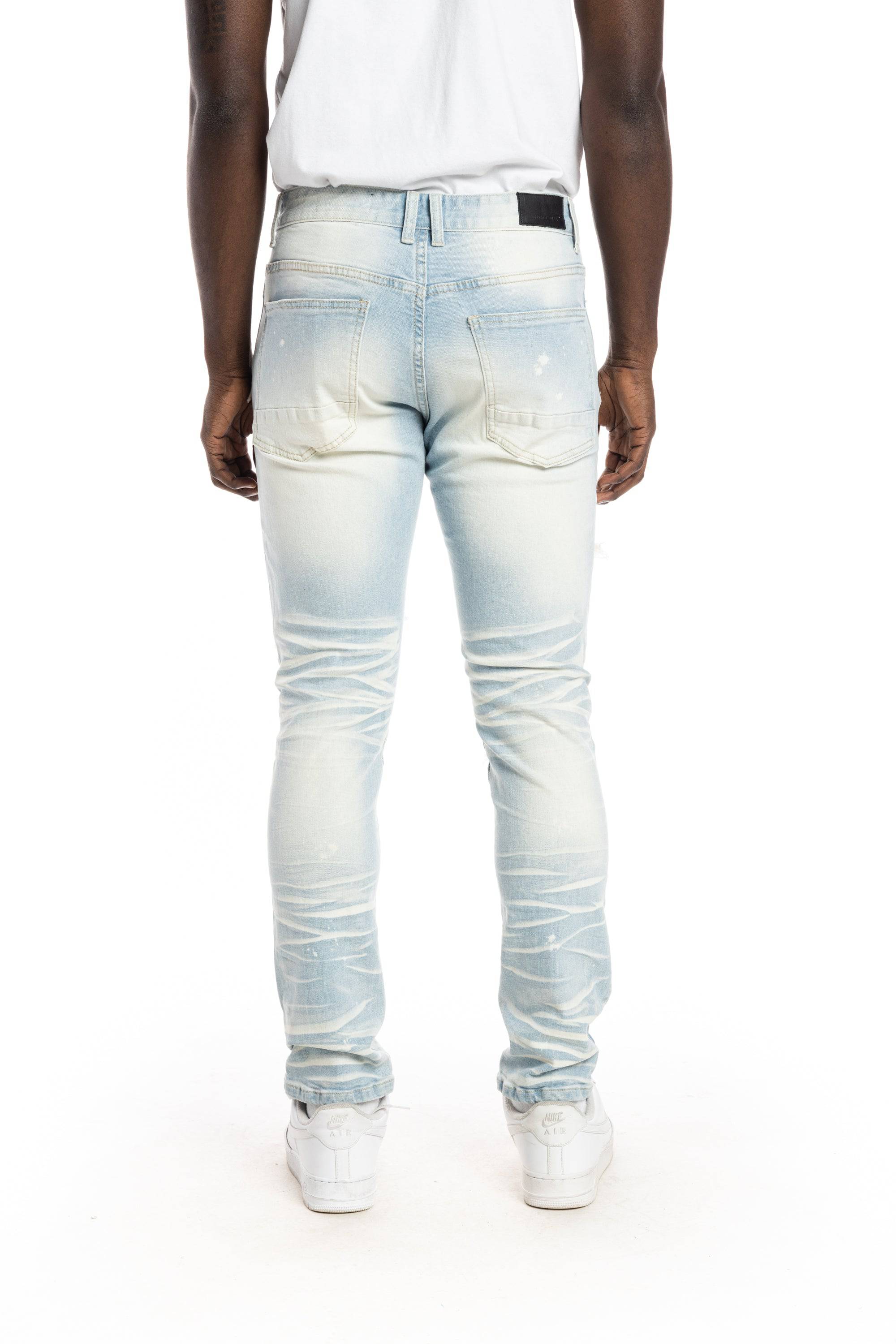Heavy Rip & Repair Fashion Jeans