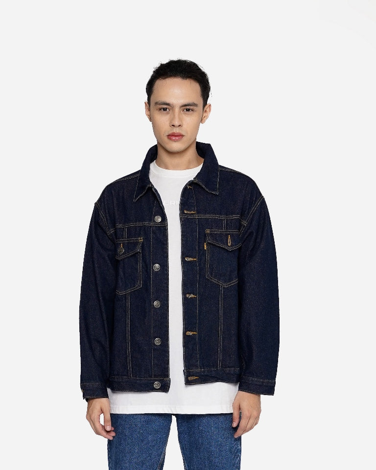 Erigo Denim Jacket Basic Chuba Raw Denim