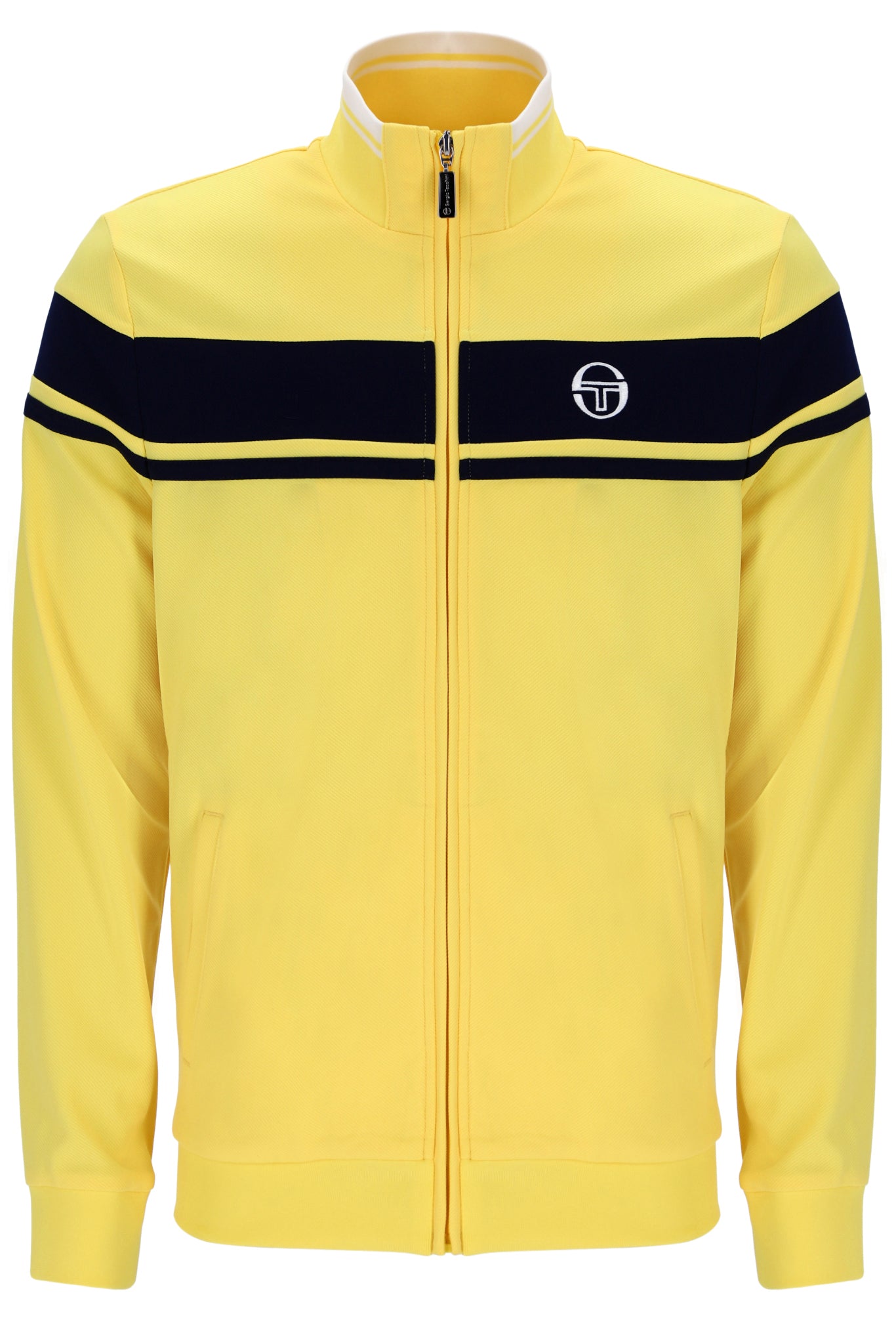Sergio Tacchini Damarindo Track Top Yellow/Navy