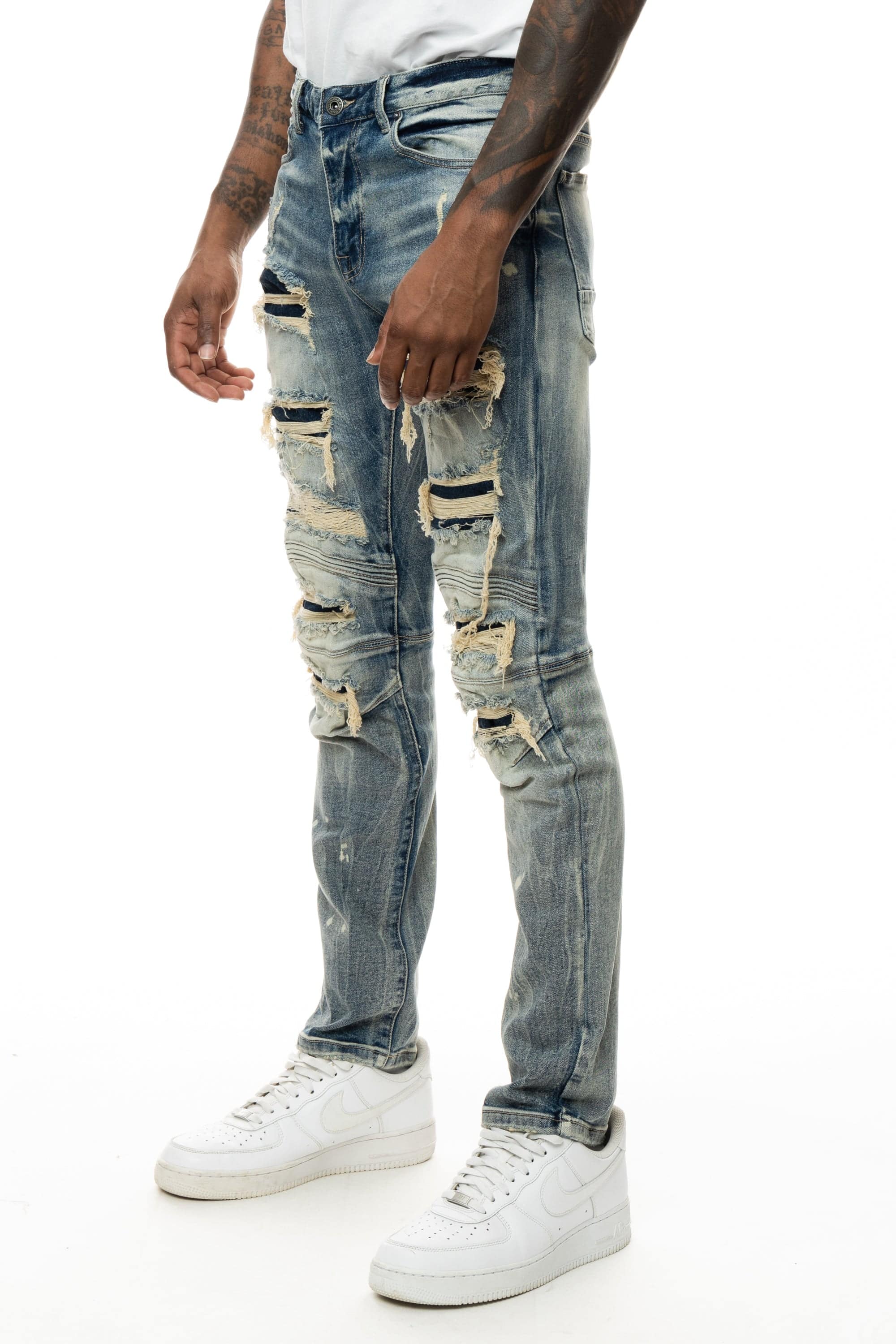 Rip & Repair Engineered Jean