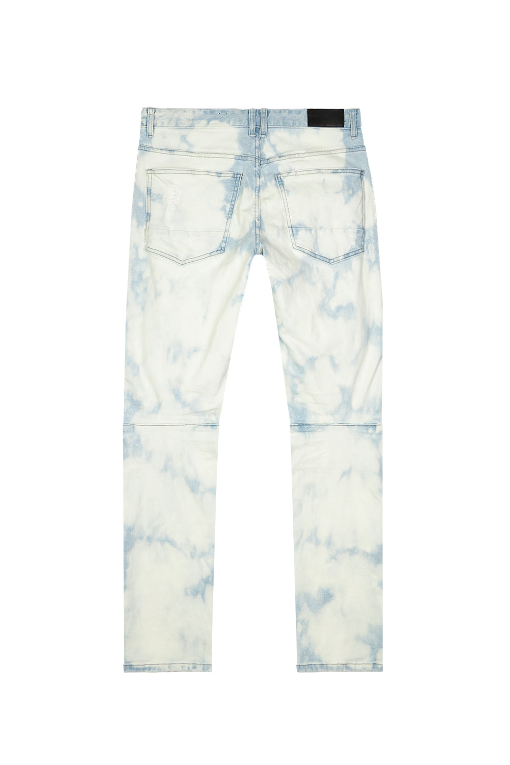 Bleach Washed Rip & Repaired Jeans