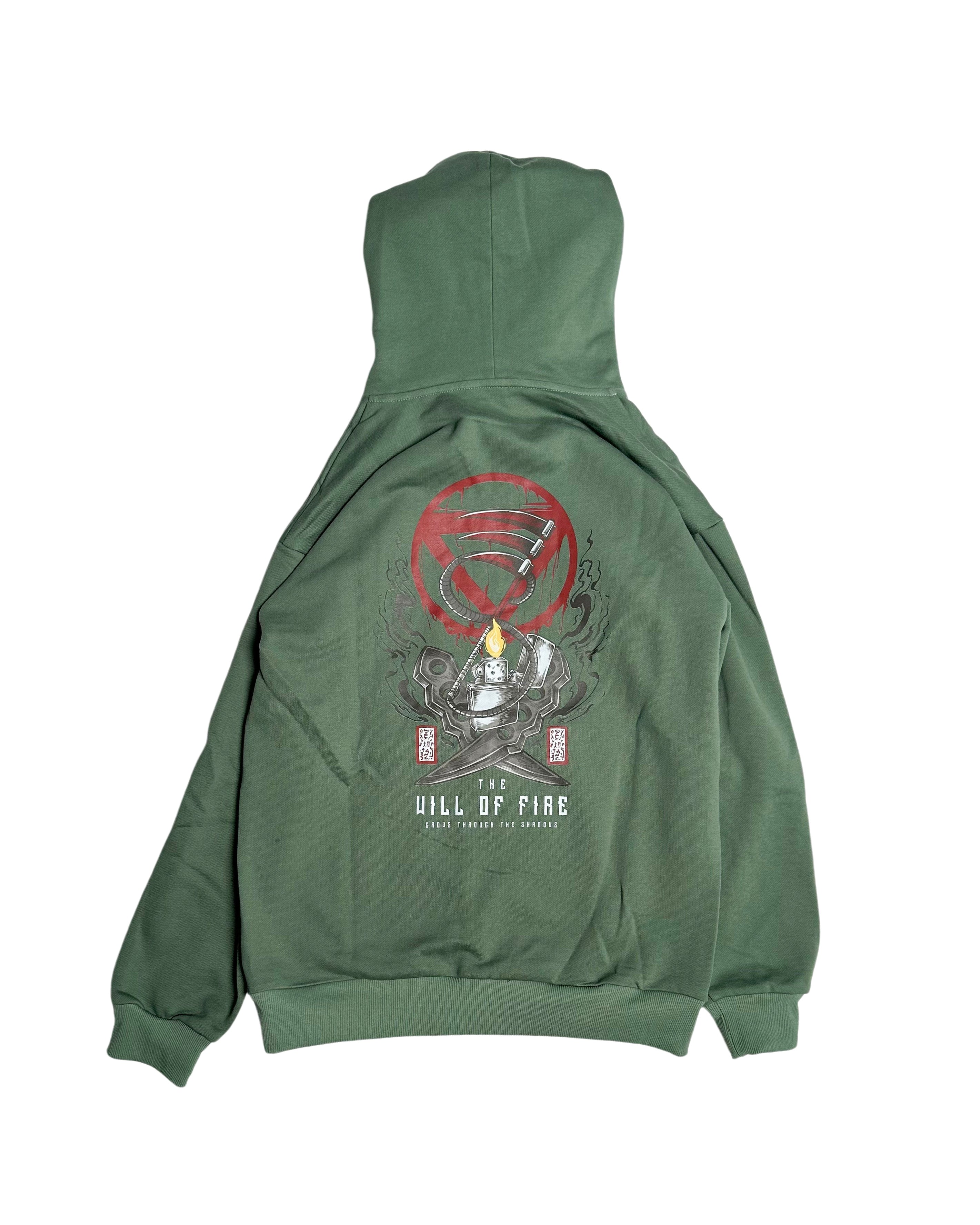 Shikamaru Will Of Fire Oversize Hoodie