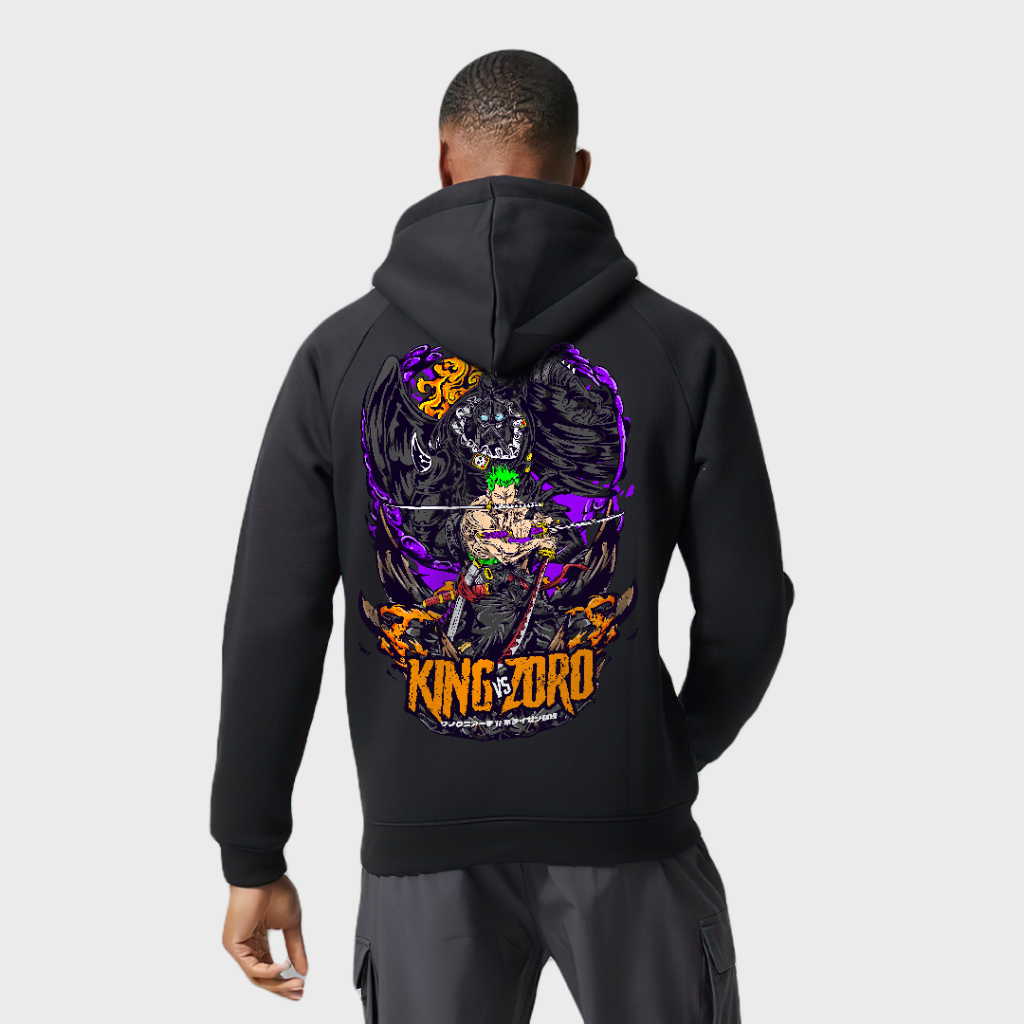 One Piece Zoro VS King Hoodie