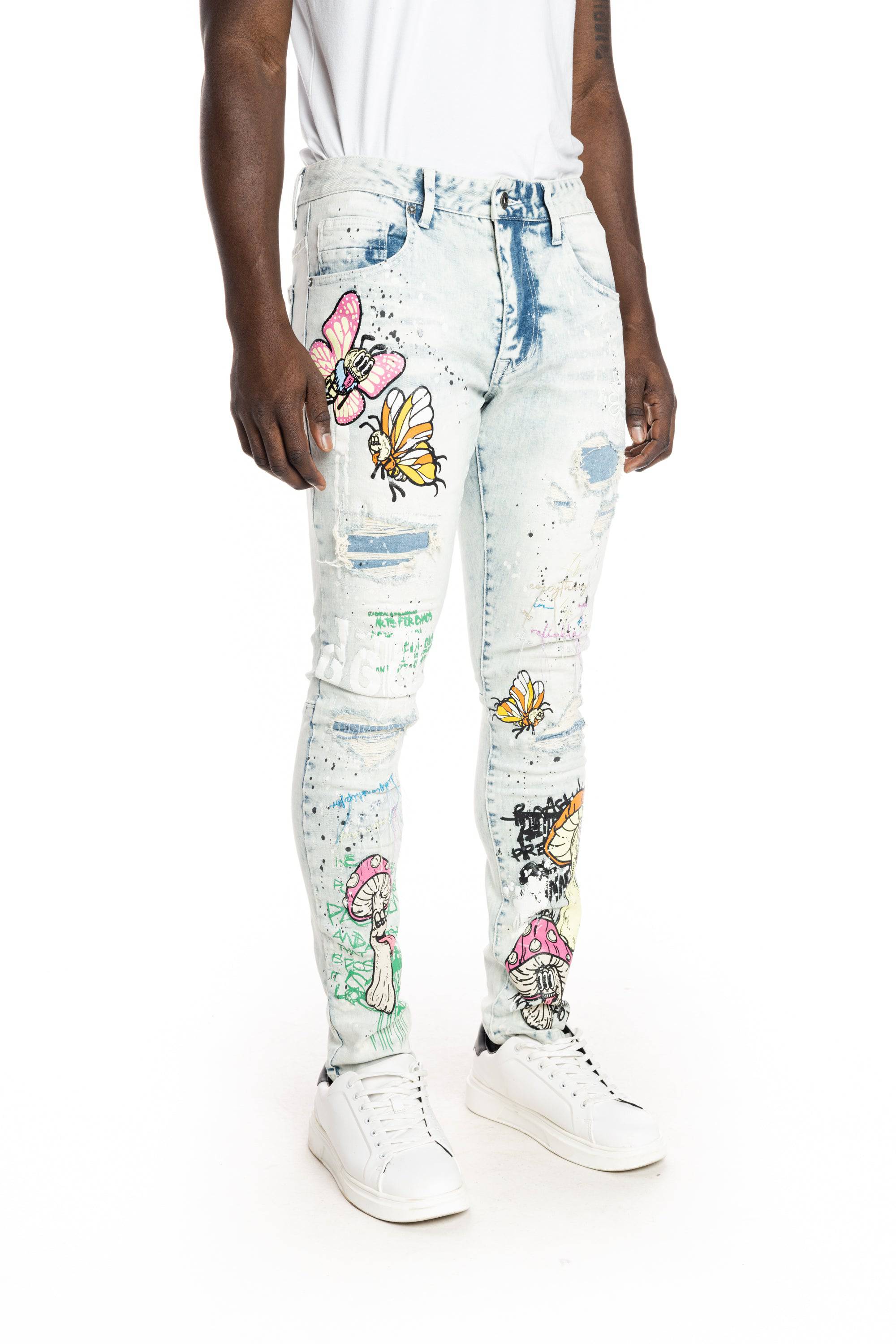 Mushroom  Fashion Jeans