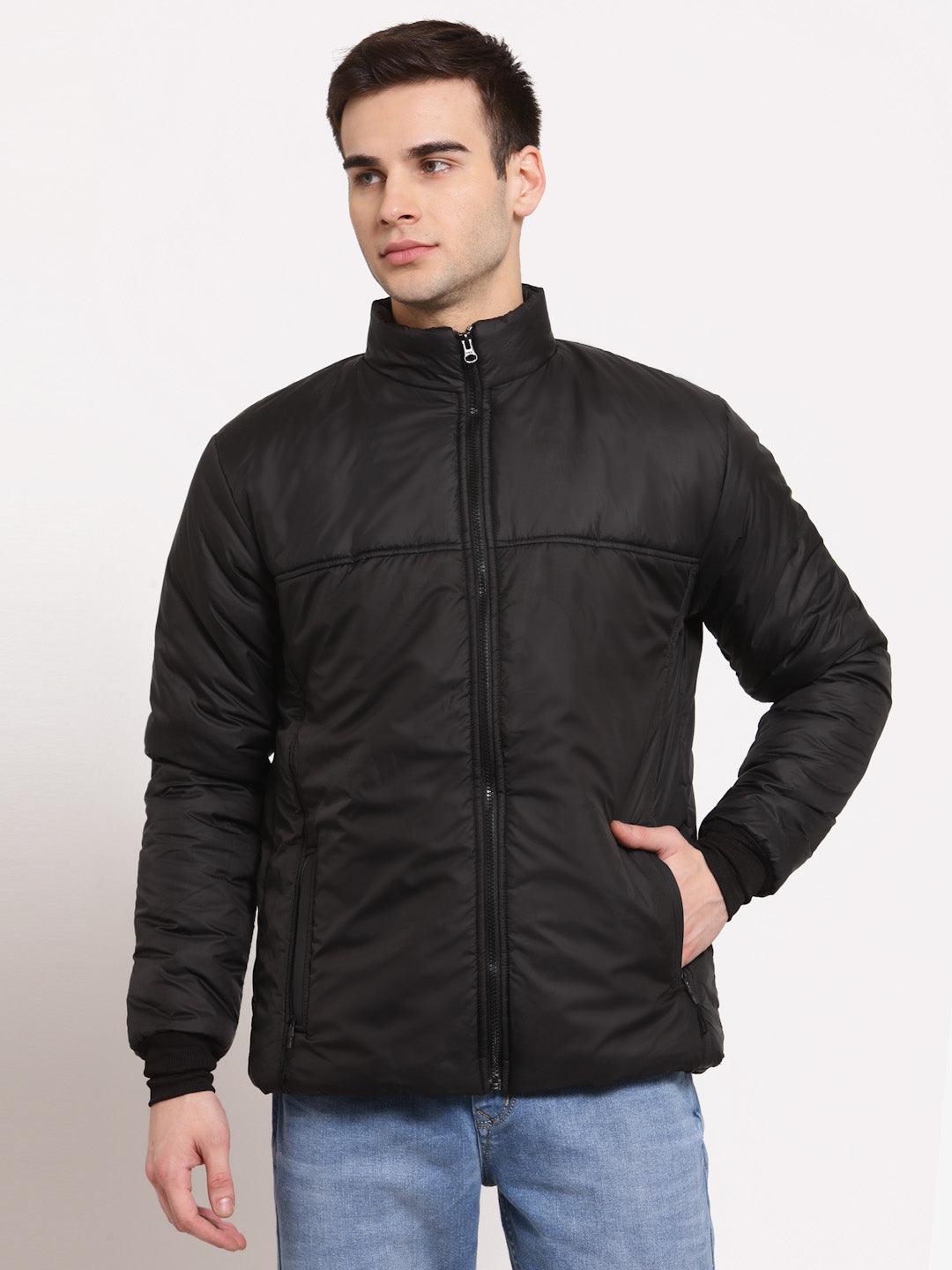 Style Quotient Men Black Lightweight Padded Jacket