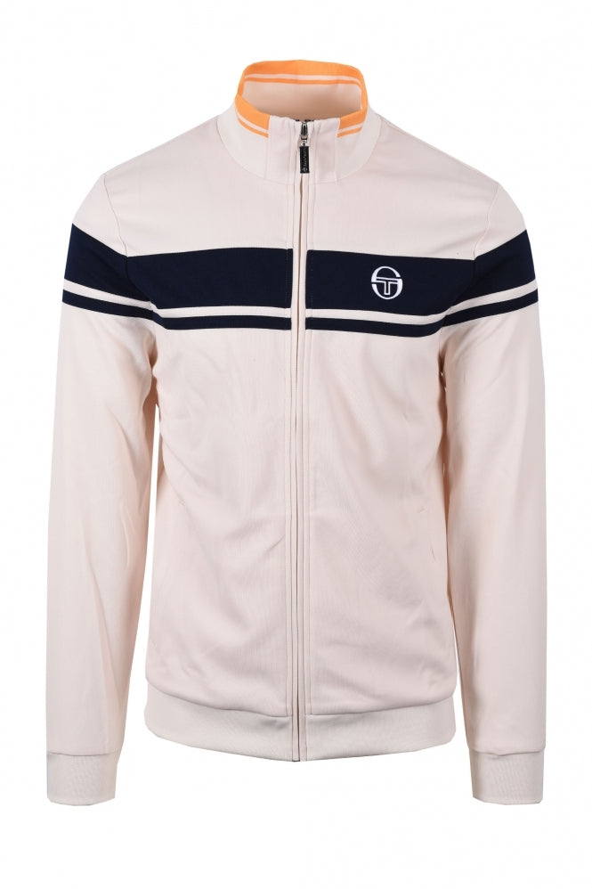 Sergio Tacchini Damarindo Track Top Buttercream/Blue