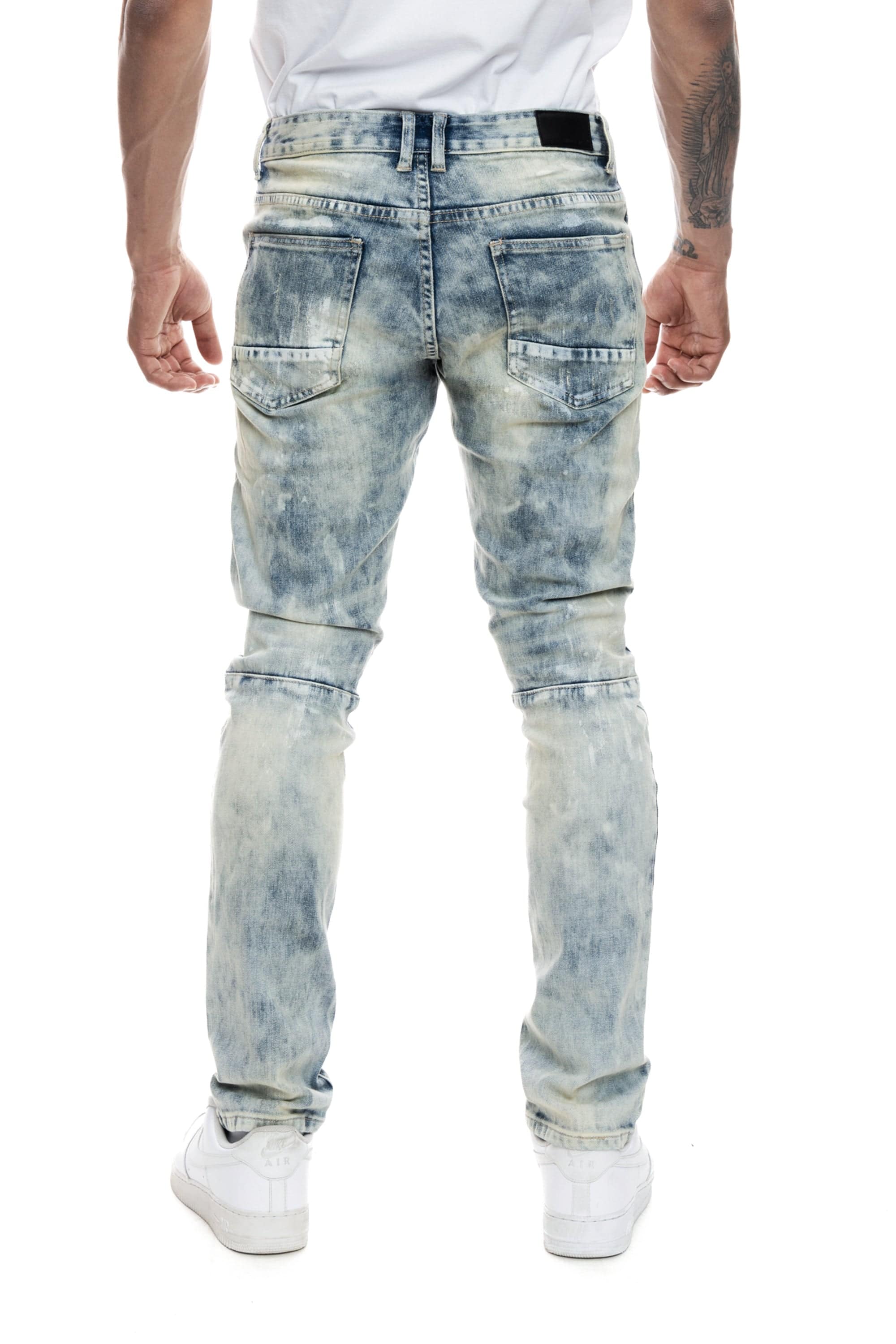 Patch Washed Jeans