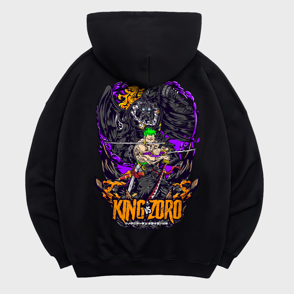 One Piece Zoro VS King Hoodie