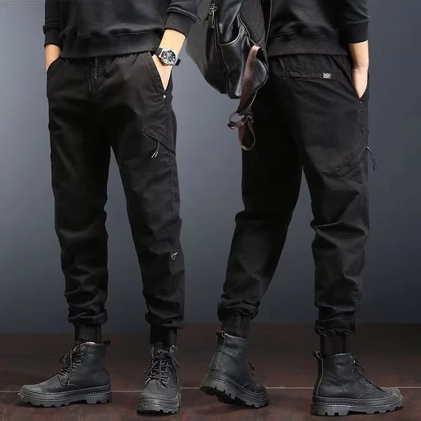 Retro Multi-Pocket Casual Pants For Men
