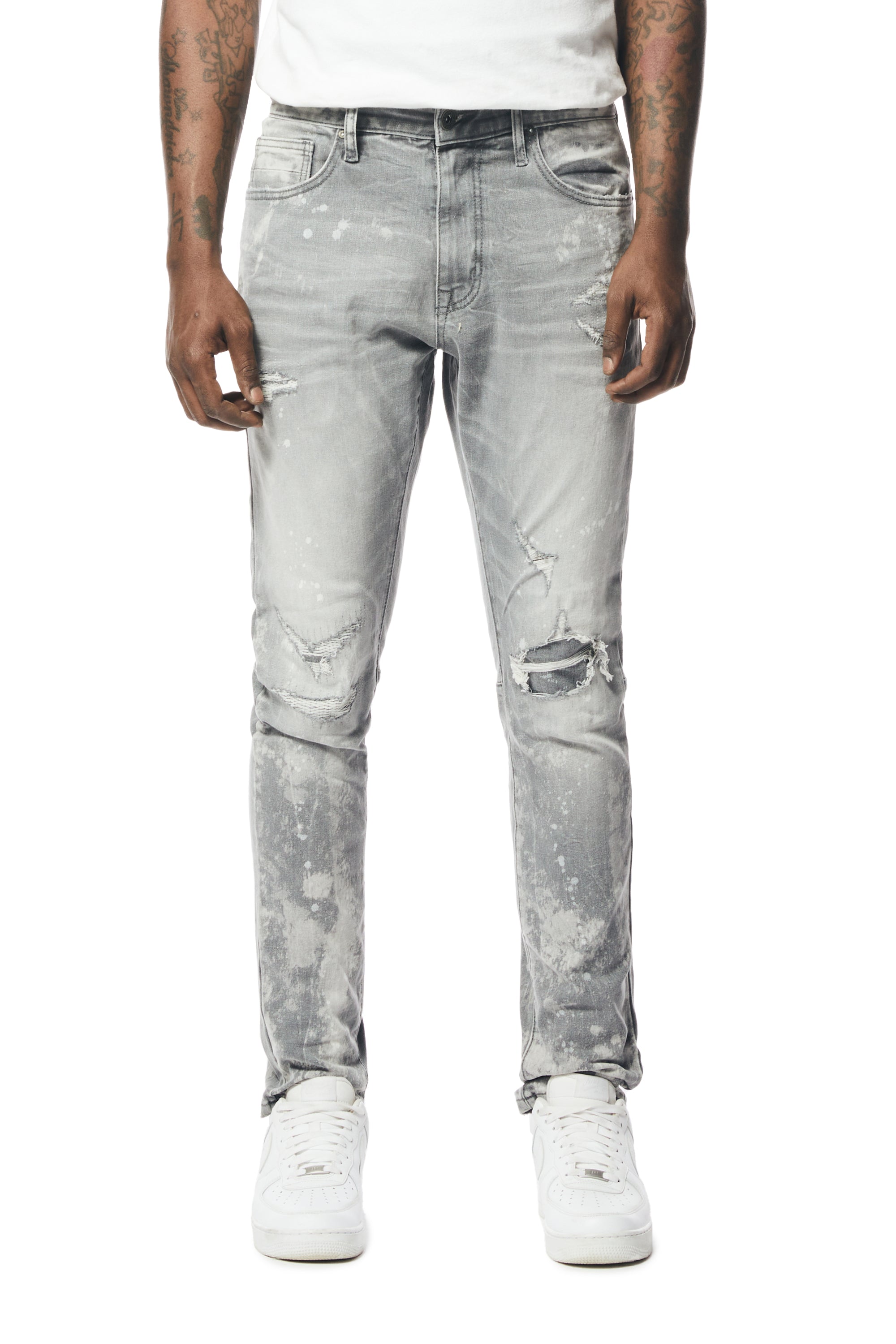 Rip & Repaired Denim Jeans