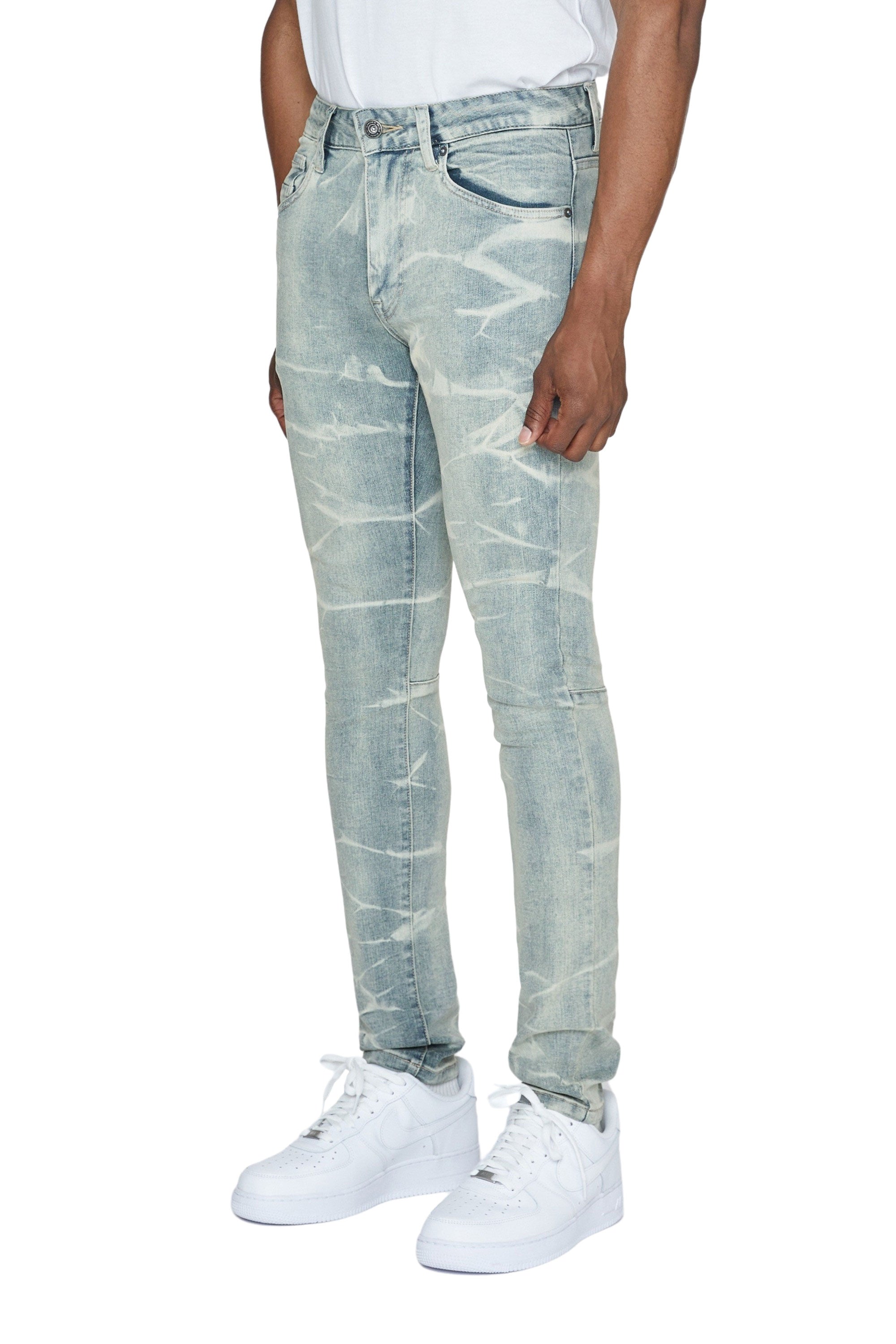 Lightning Effect Jeans