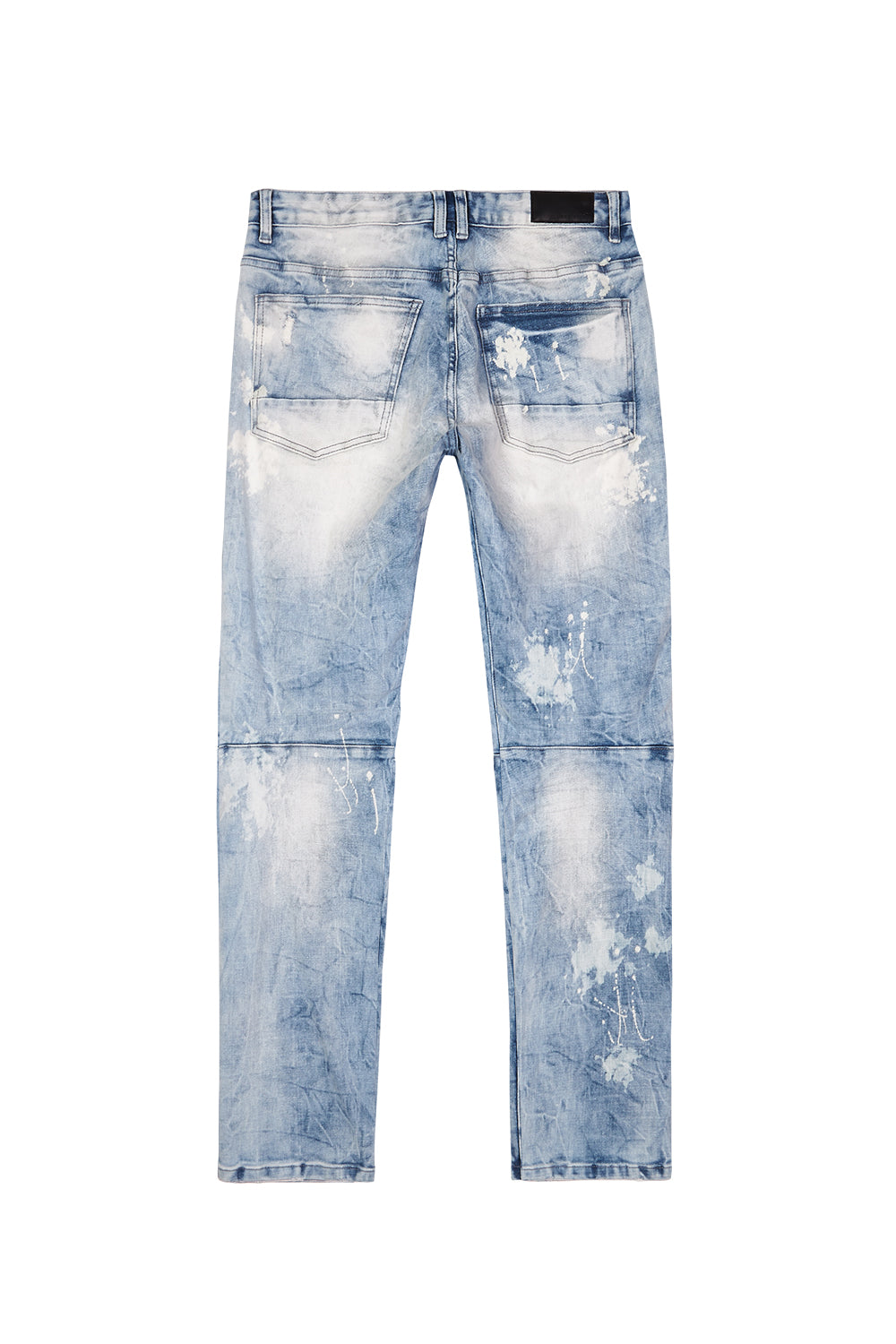 Bleach Washed Rip & Repaired Jeans