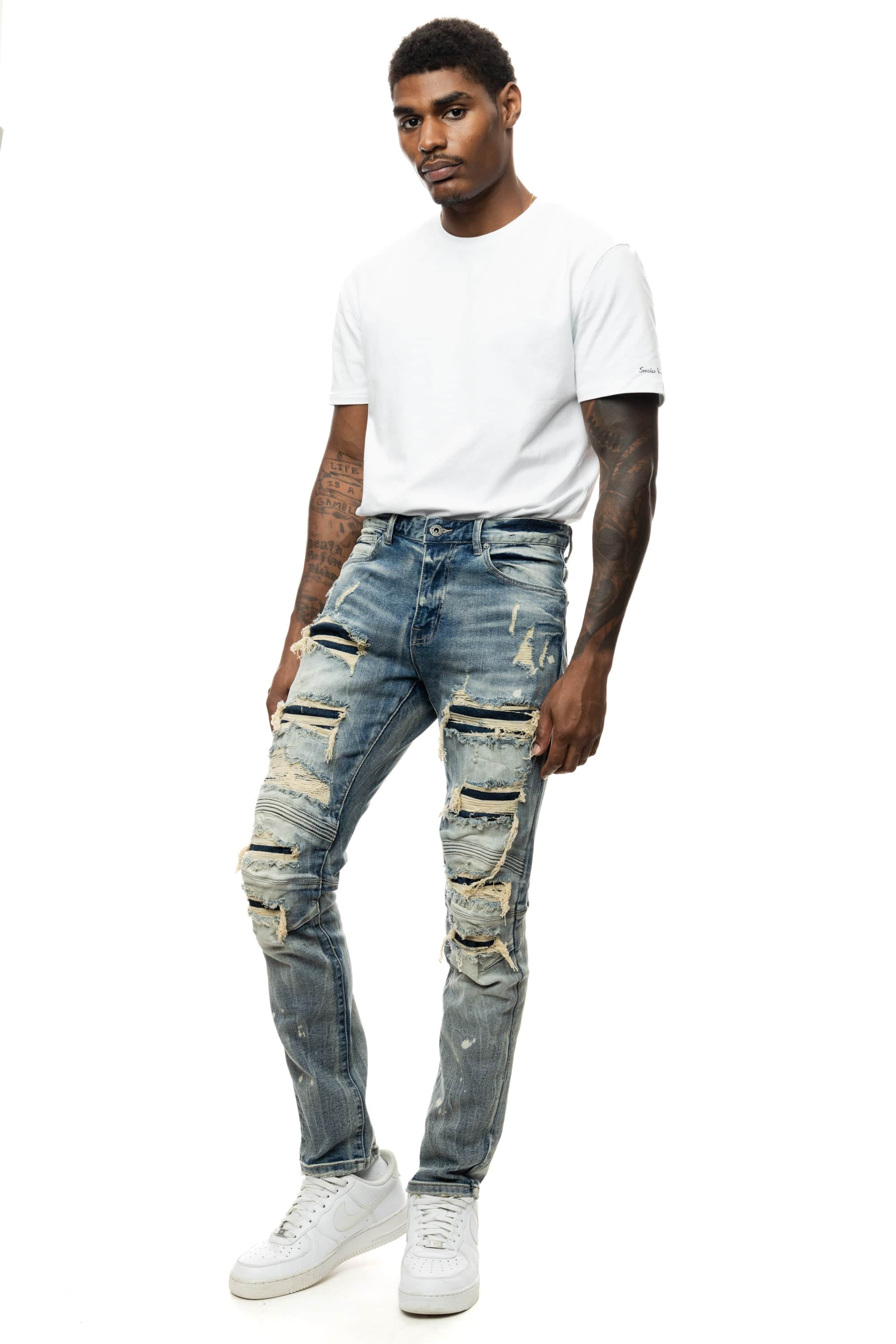 Rip & Repair Engineered Jean