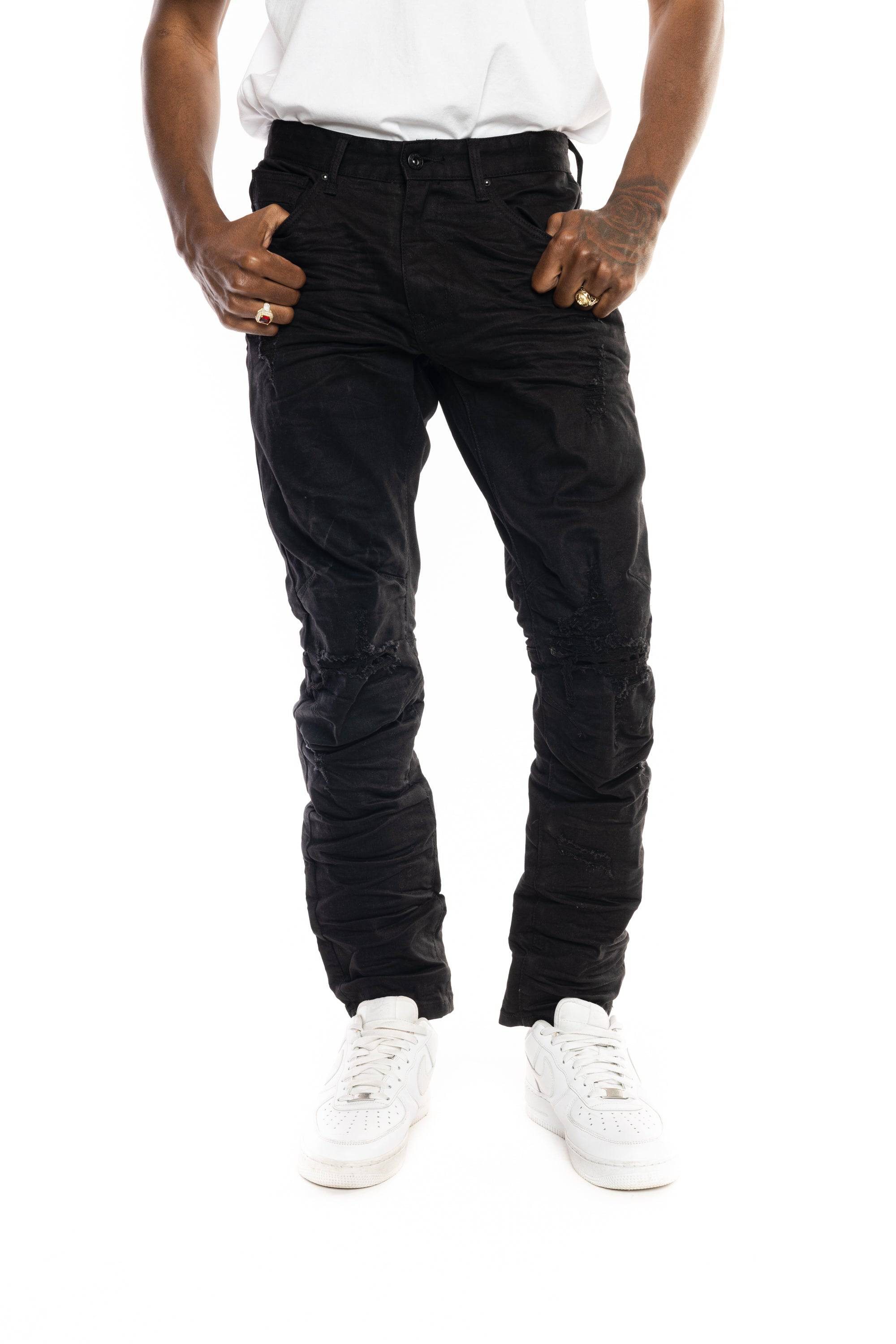 Rip & Repair Basic Jeans