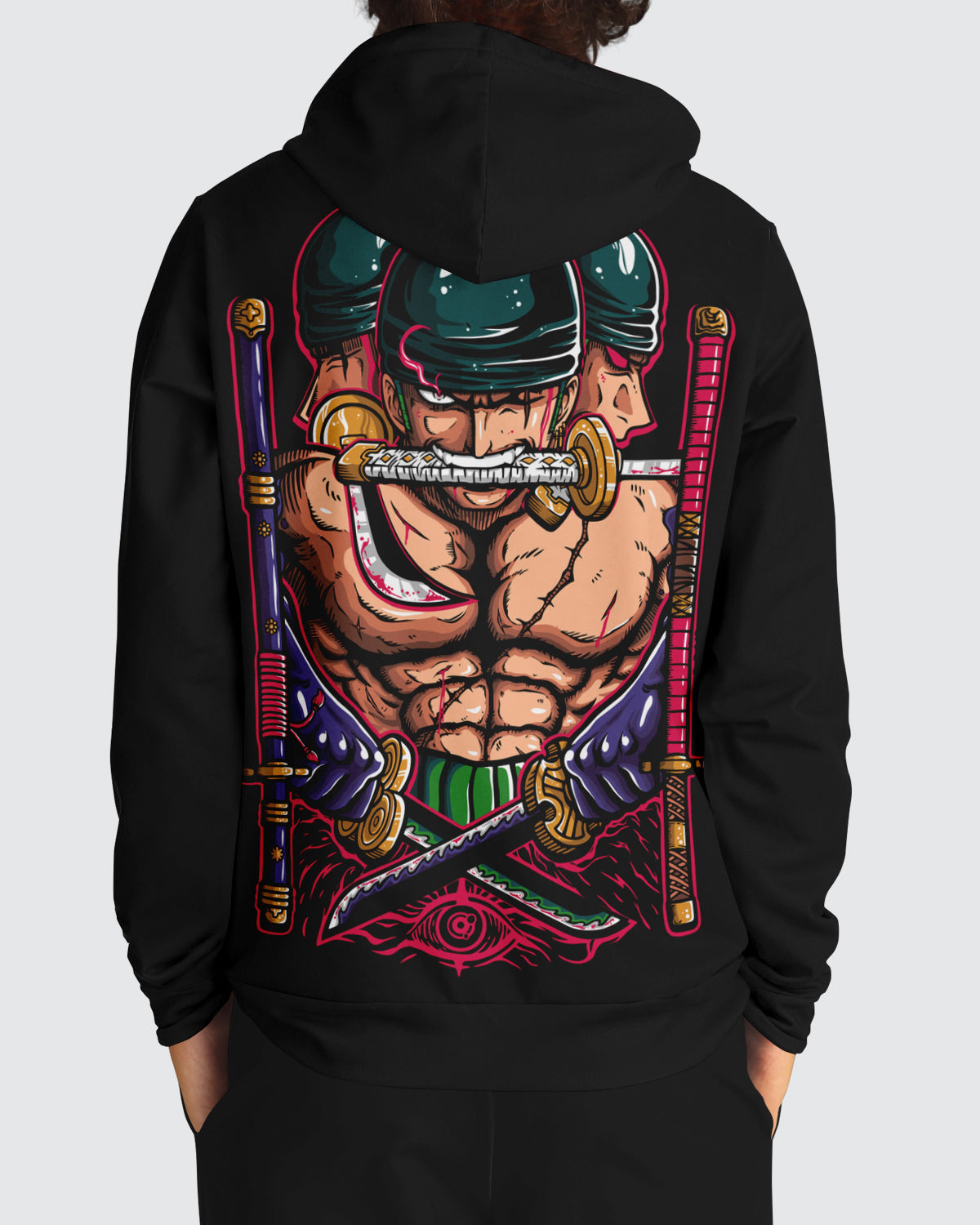 One Piece Roronoa Zoro Santoryu Hoodie