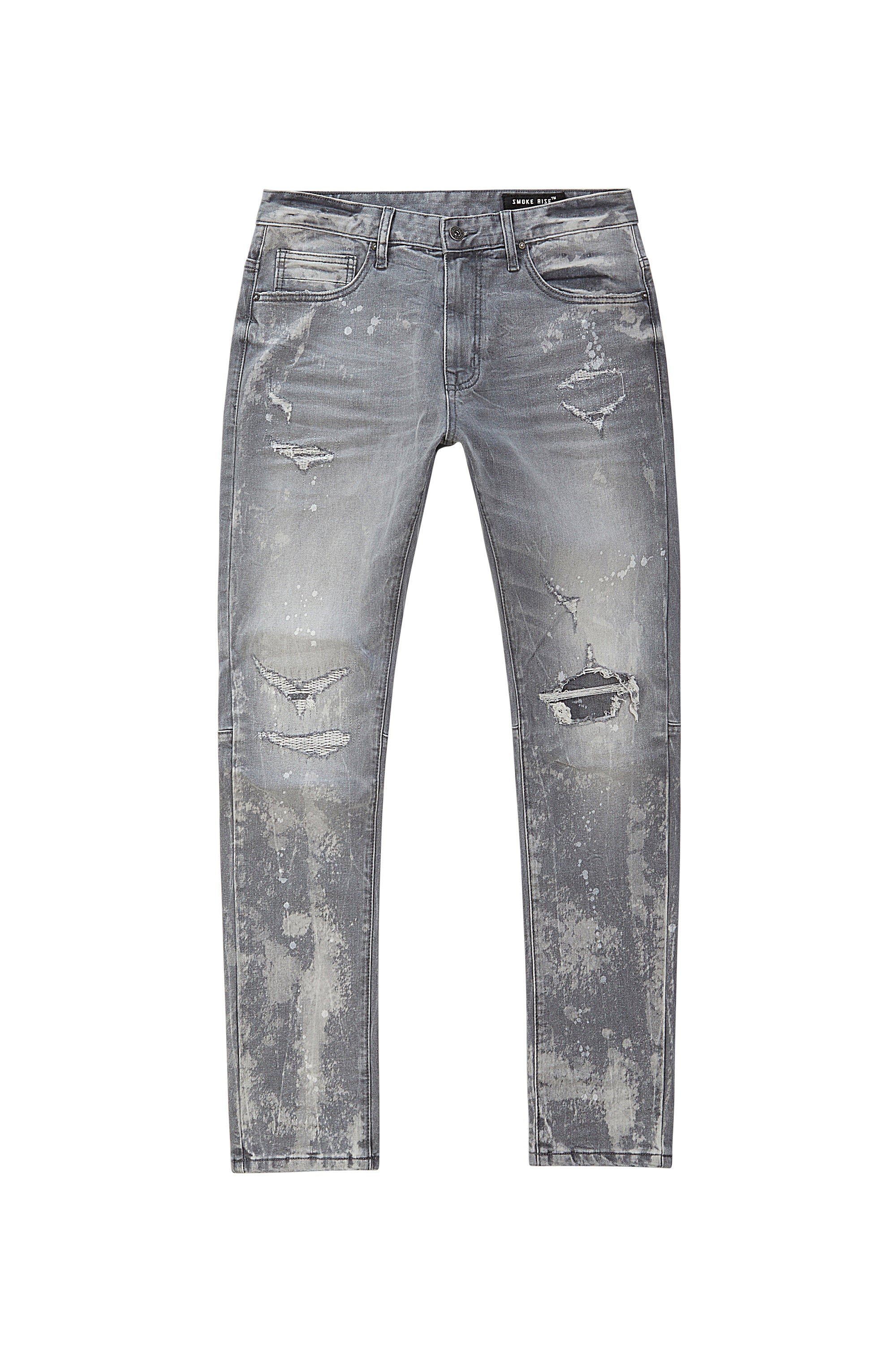 Rip & Repaired Denim Jeans