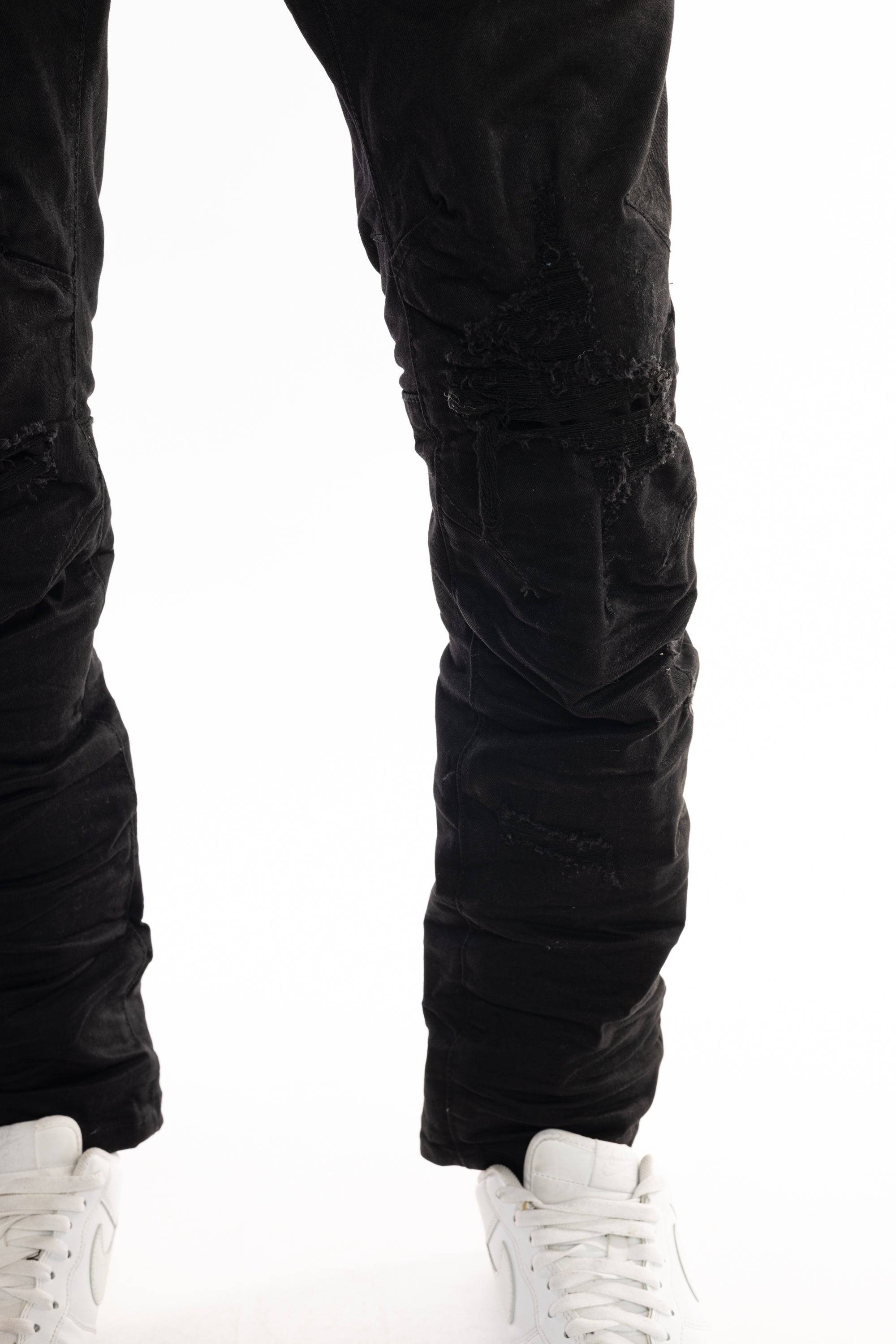 Rip & Repair Basic Jeans