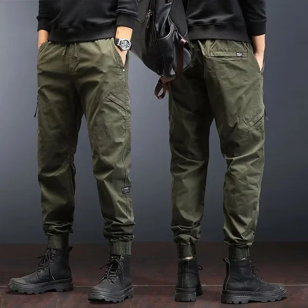 Retro Multi-Pocket Casual Pants For Men