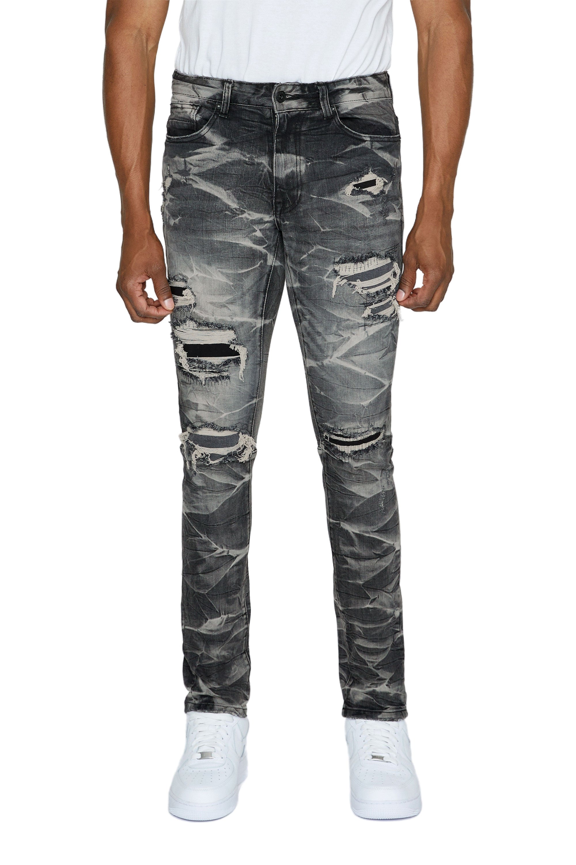 Lightning Effect Jeans