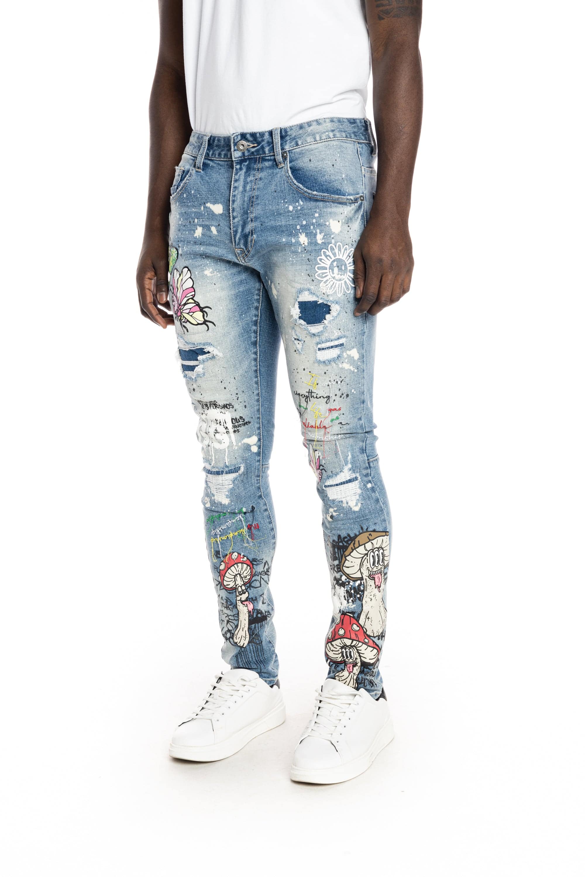 Mushroom  Fashion Jeans