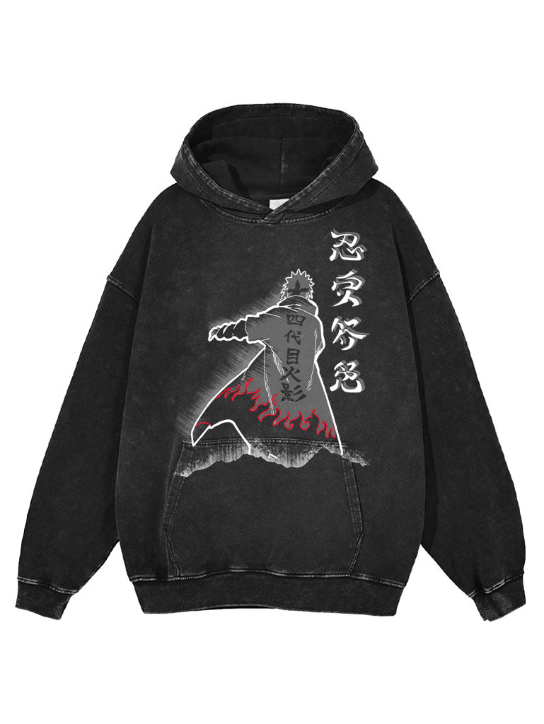 Minato Cloak Vintage Hoodie