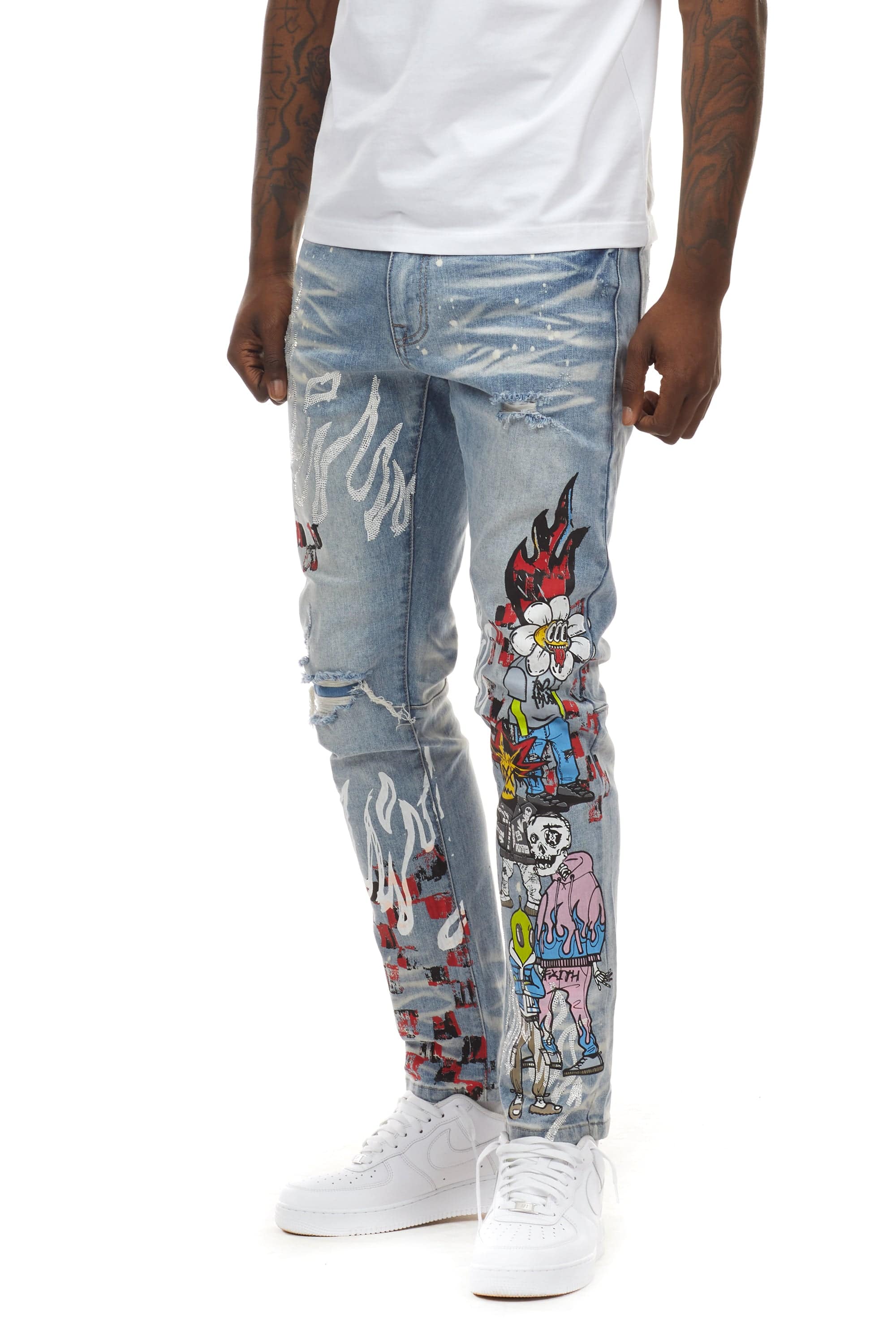 Flame Fashion Jeans