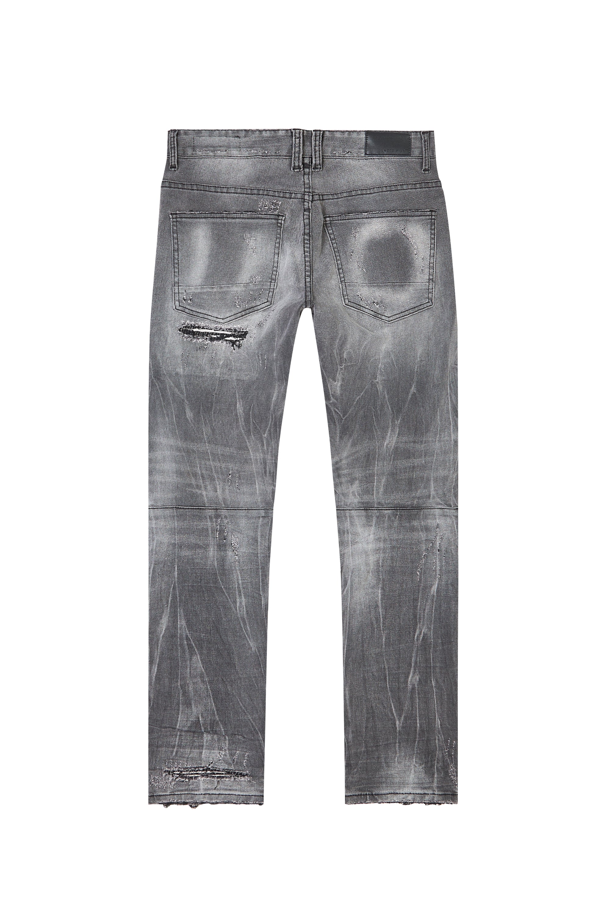 Distressed Rip & Repair Super Skinny Denim Jeans