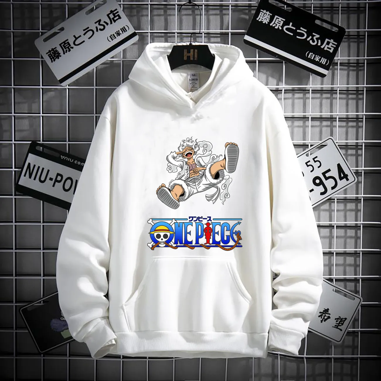 LUFFY GEAR 5 HOODIE - ONE PIECE