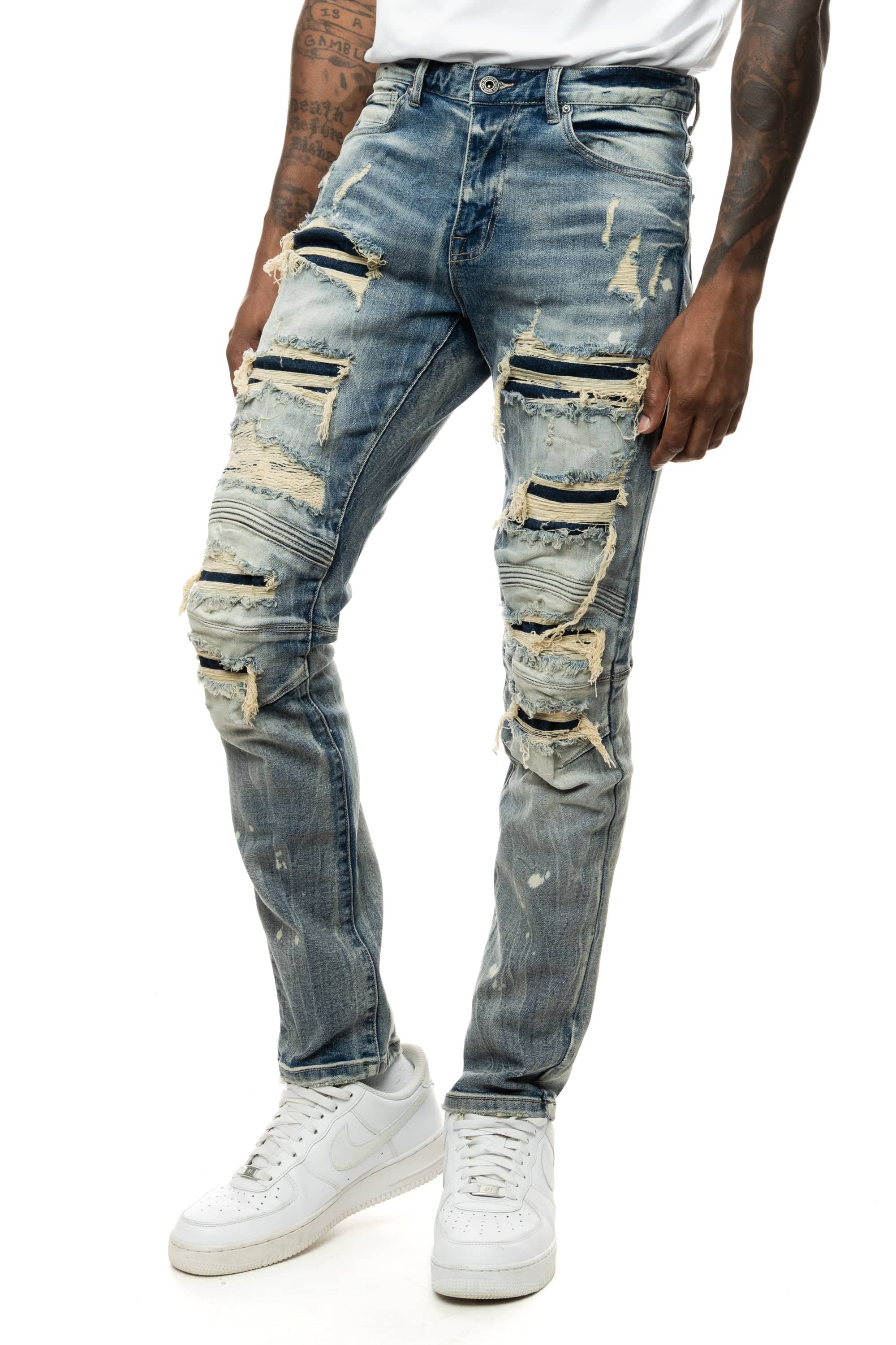 Rip & Repair Engineered Jean