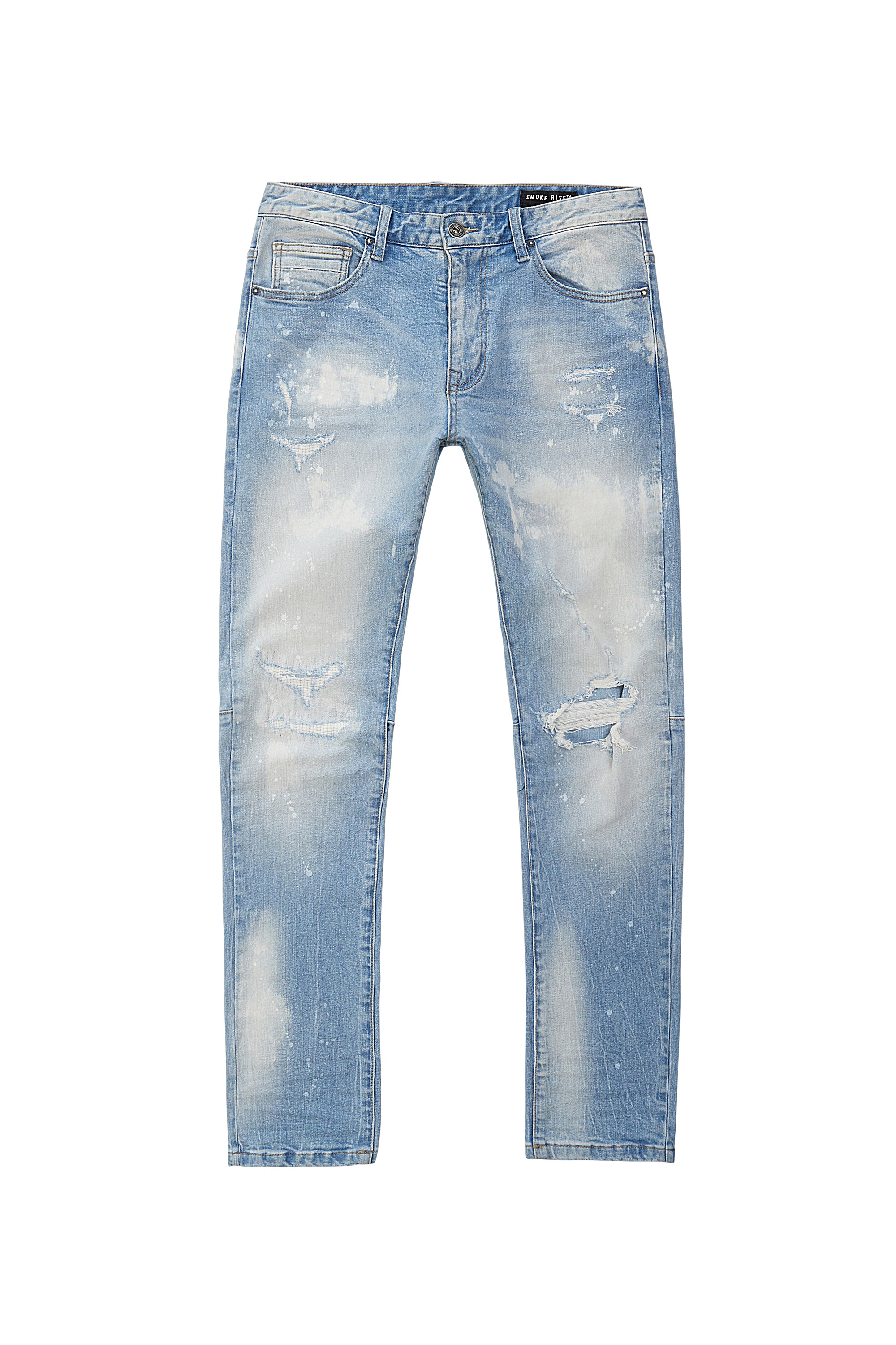 Rip & Repaired Denim Jeans