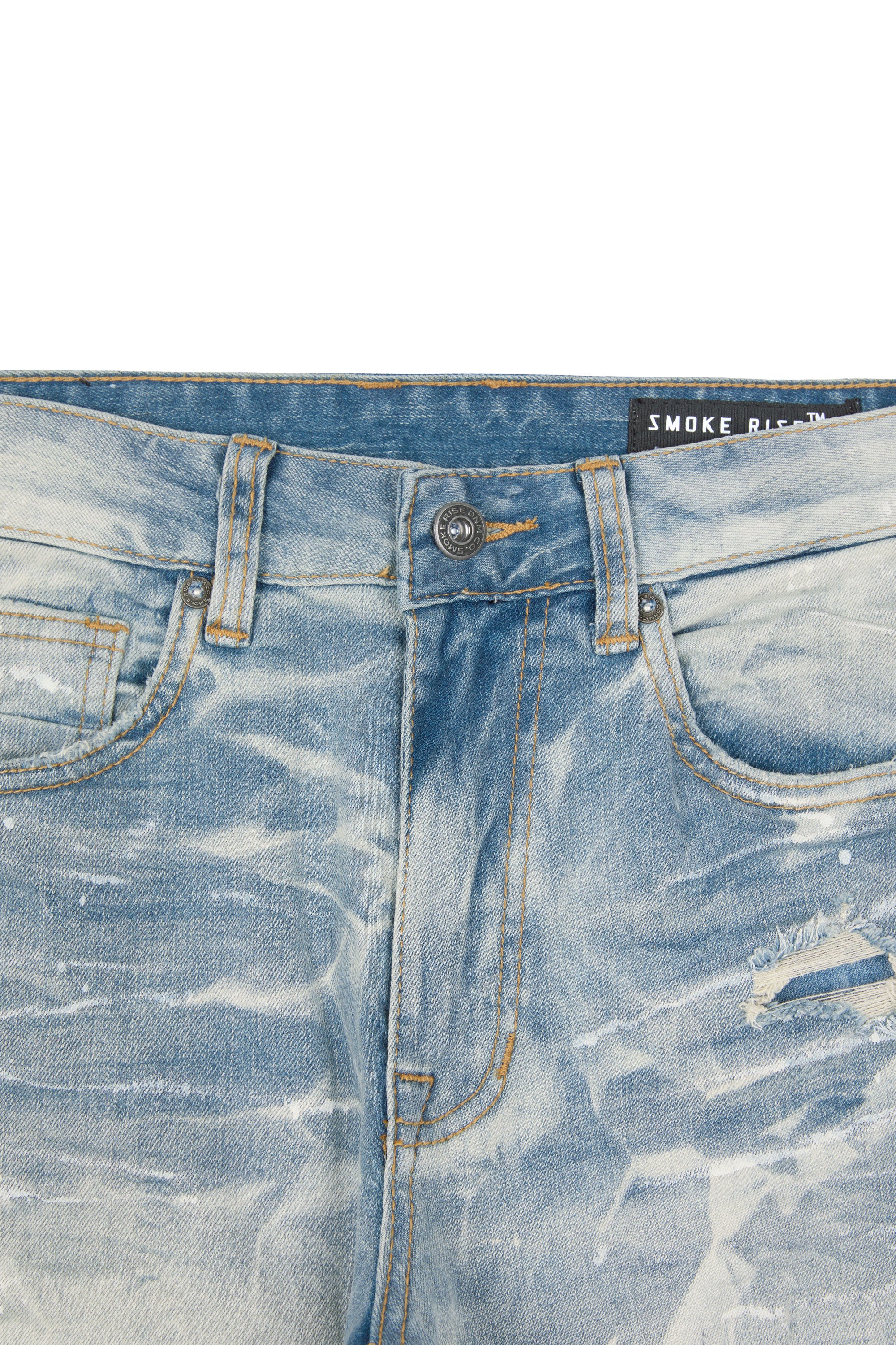 Lightning Effect Jeans