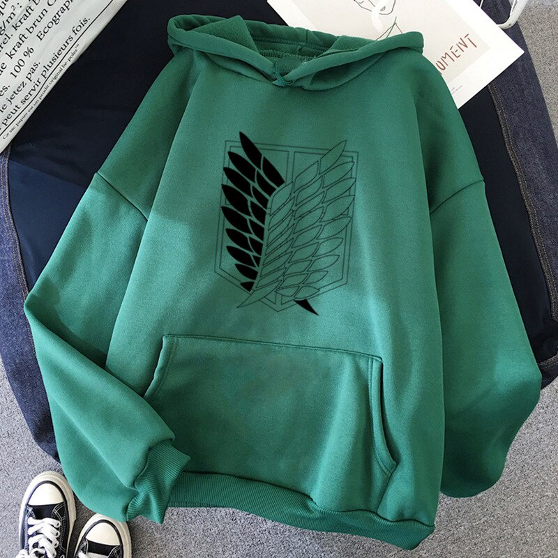 Attack On Titan Print Anime Hoodies