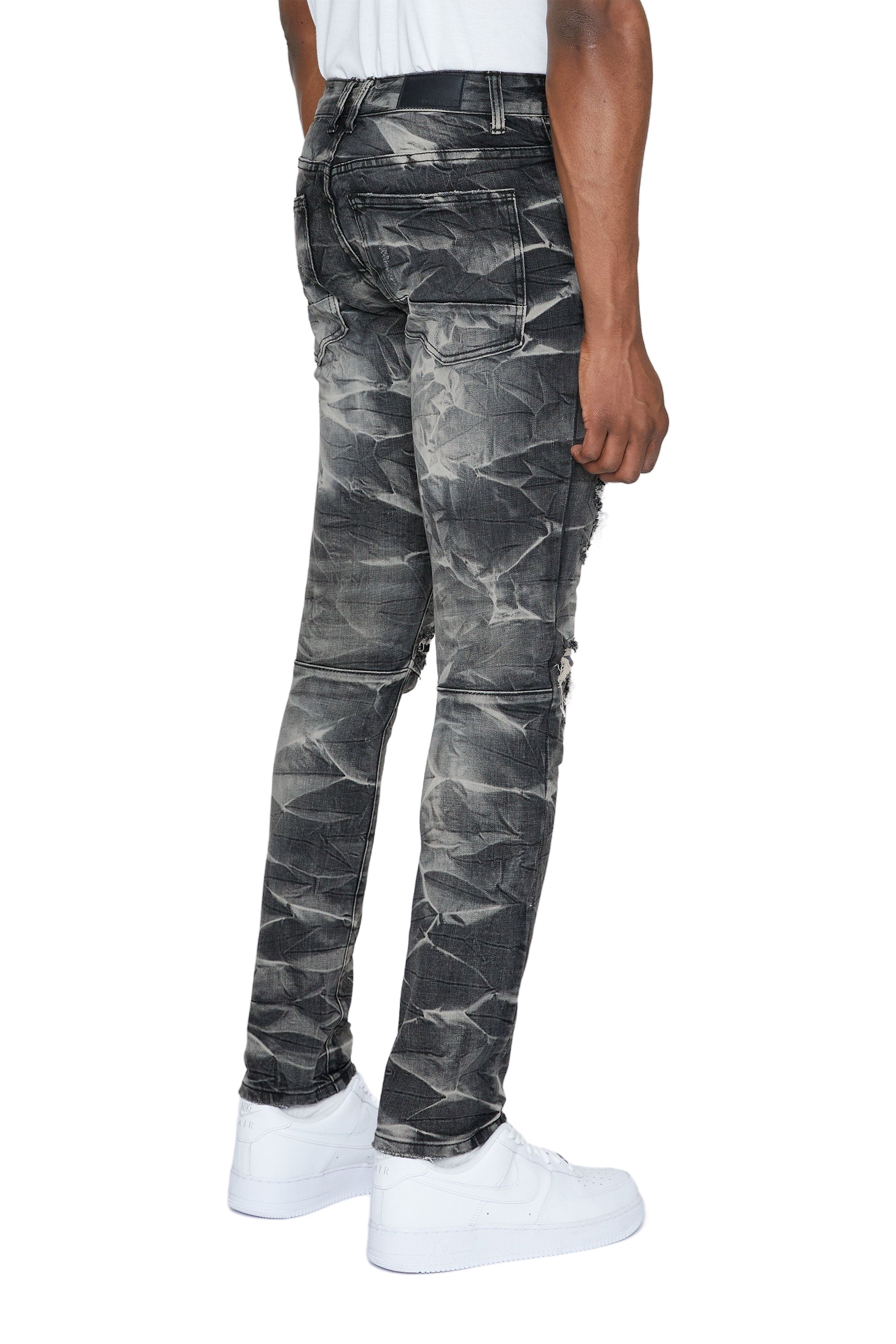 Lightning Effect Jeans