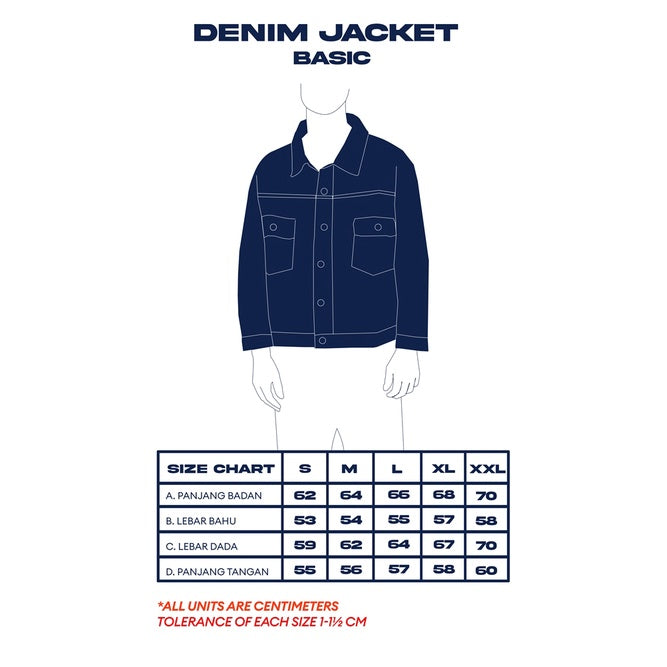 Erigo Denim Jacket Pocket Croix Mud Blue