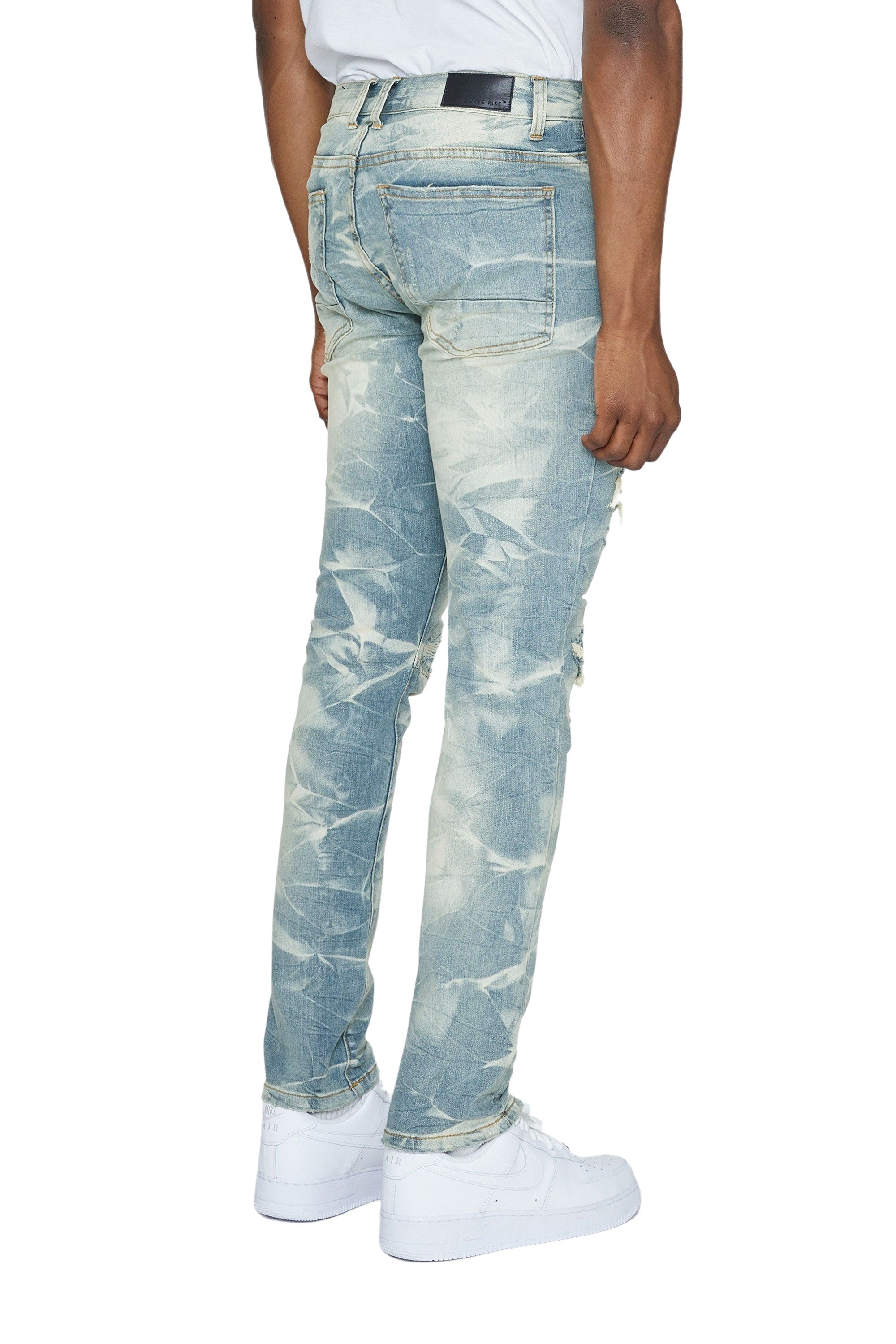 Lightning Effect Jeans
