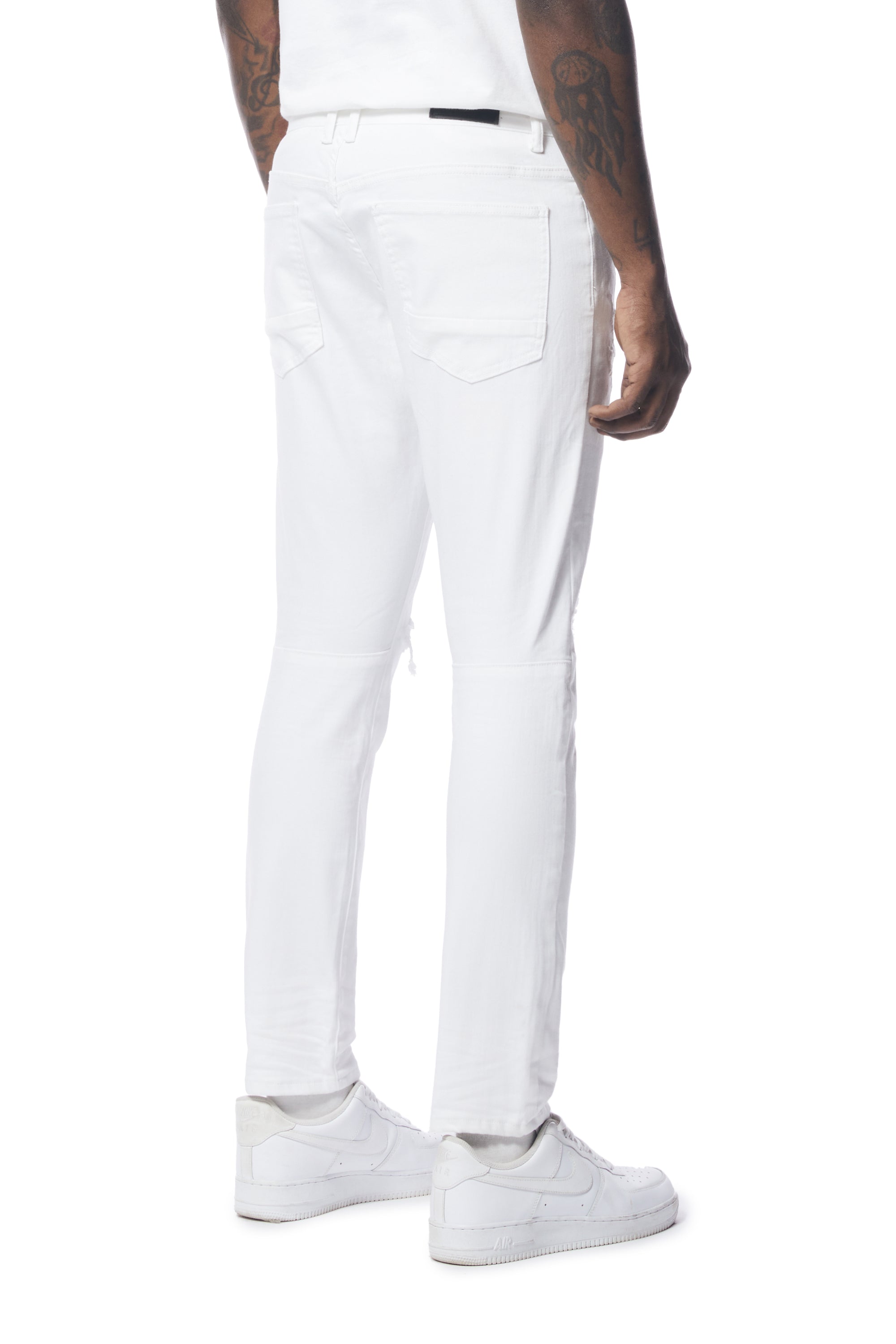 Rip & Repaired Denim Jeans