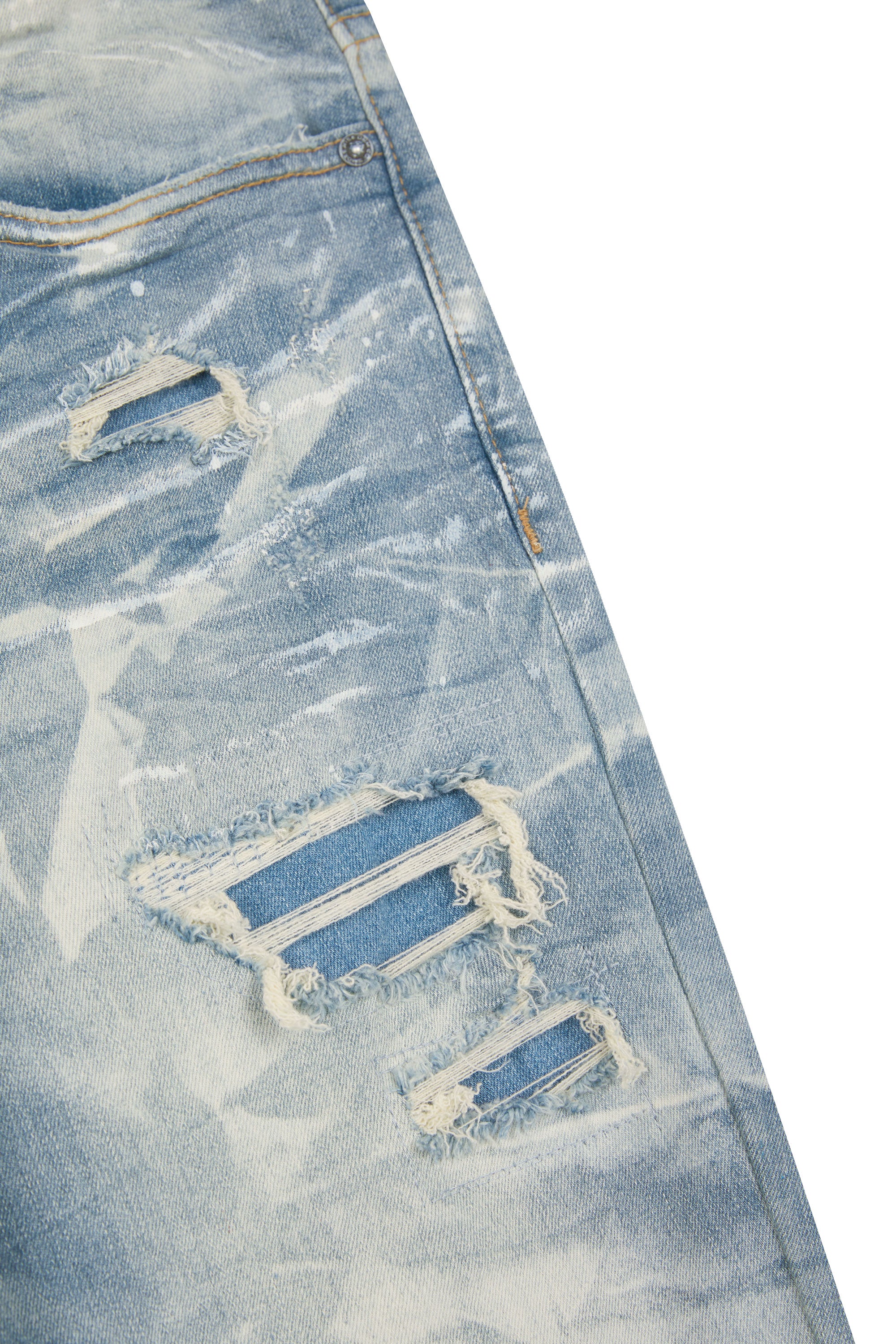 Lightning Effect Jeans