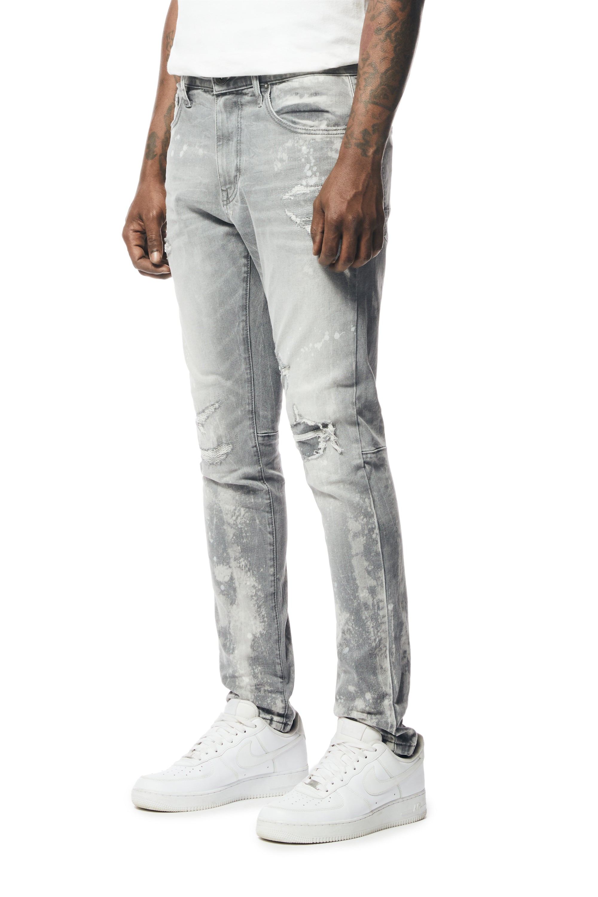 Rip & Repaired Denim Jeans