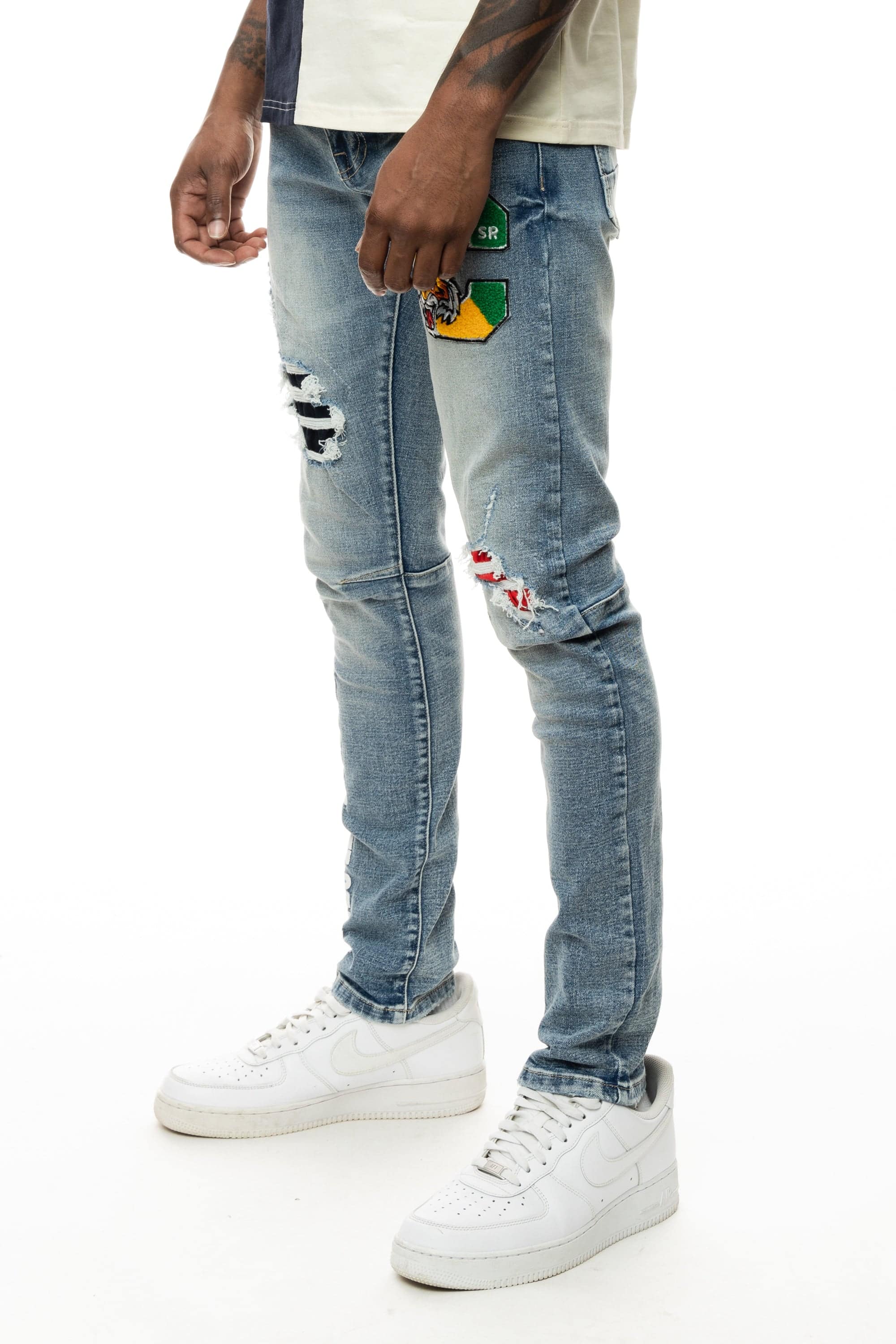Tiger Patch Jeans