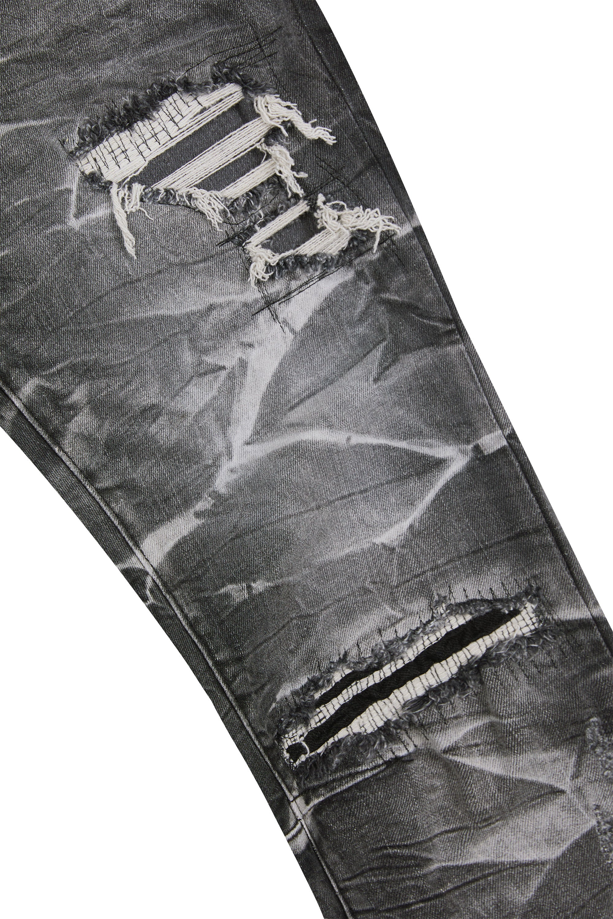 Lightning Effect Jeans