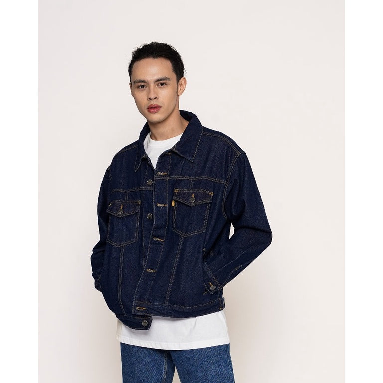 Erigo Denim Jacket Basic Shiga Mud Blue