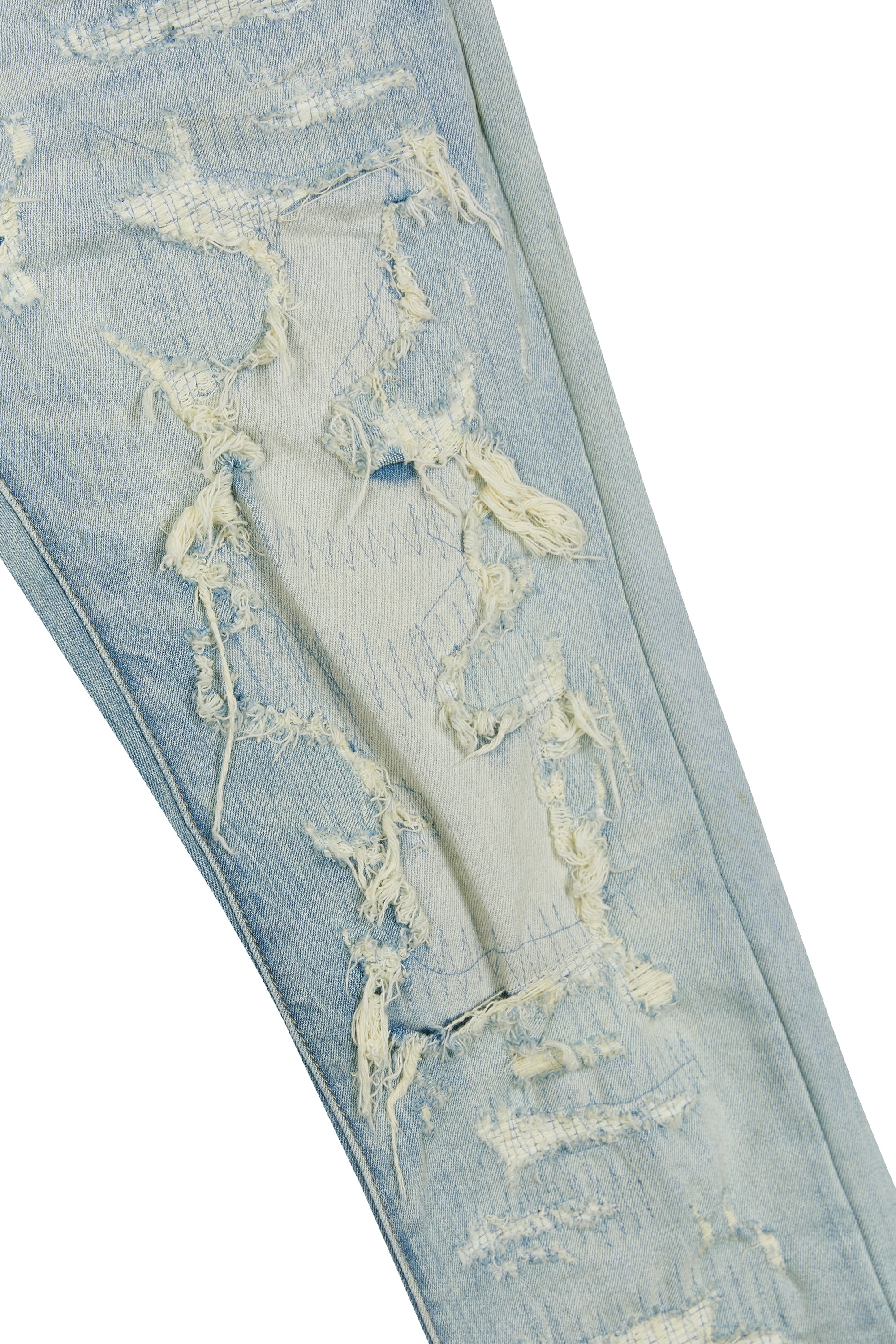 Heavy Distressed Jeans