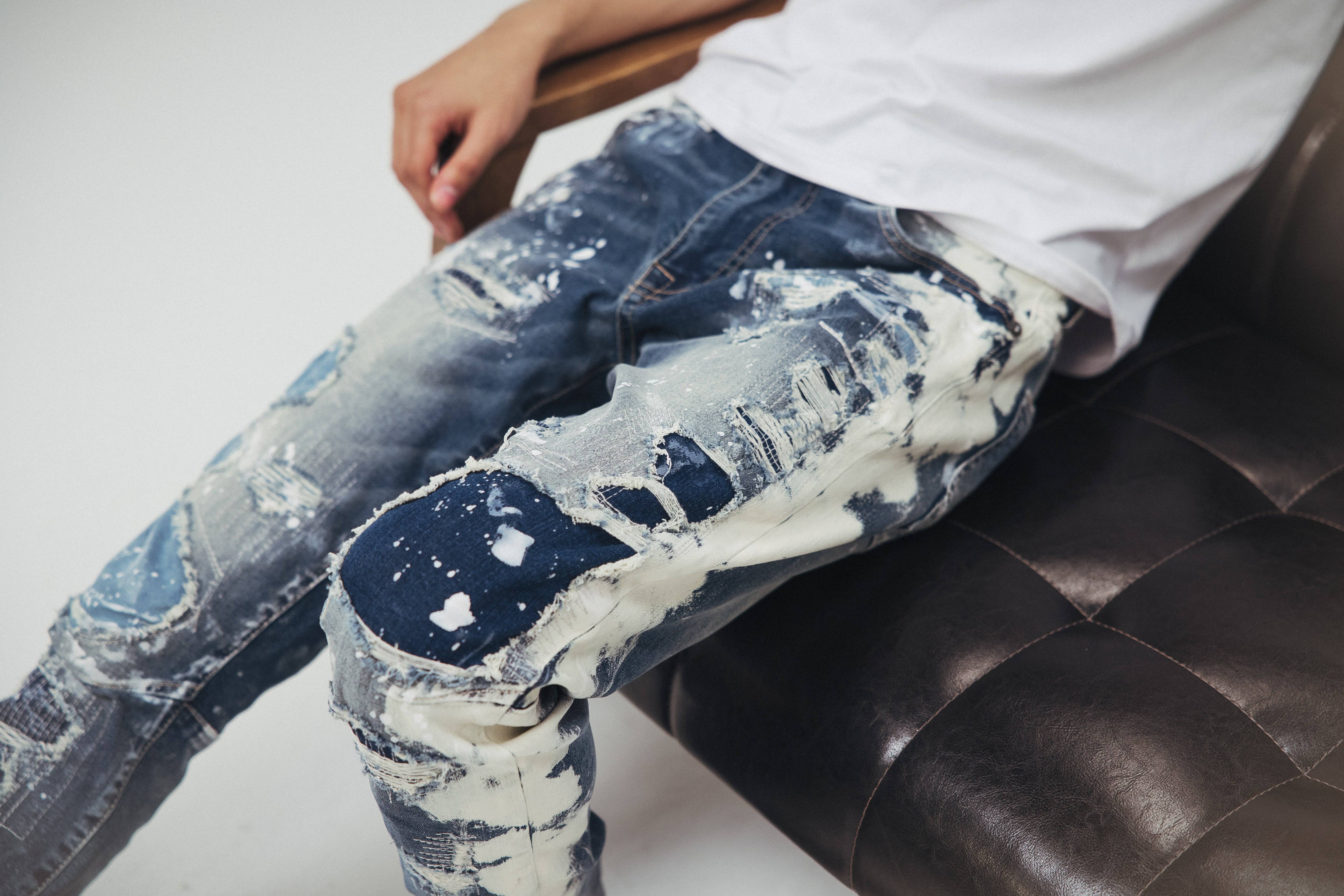 Bleach Fashion Jeans