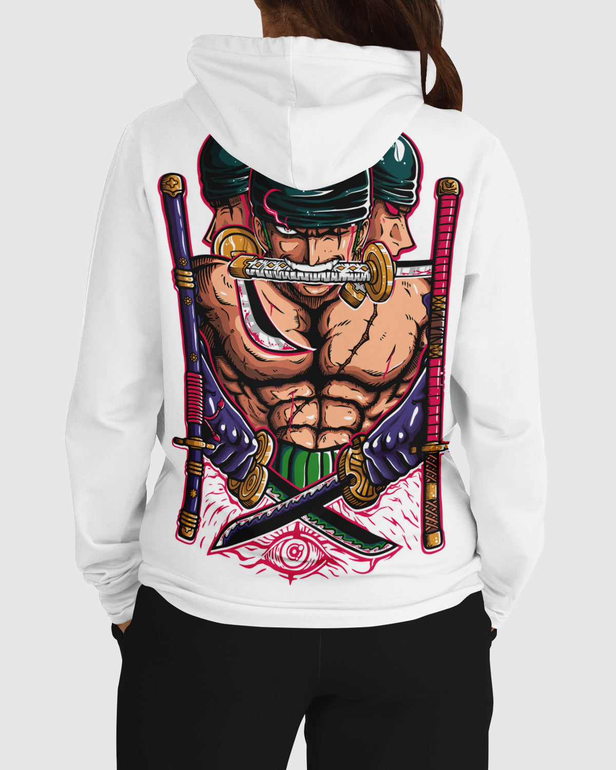 One Piece Roronoa Zoro Santoryu Hoodie