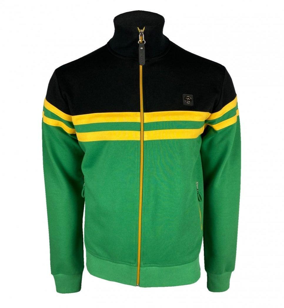 Trojan Stripe Track Top Jamaica