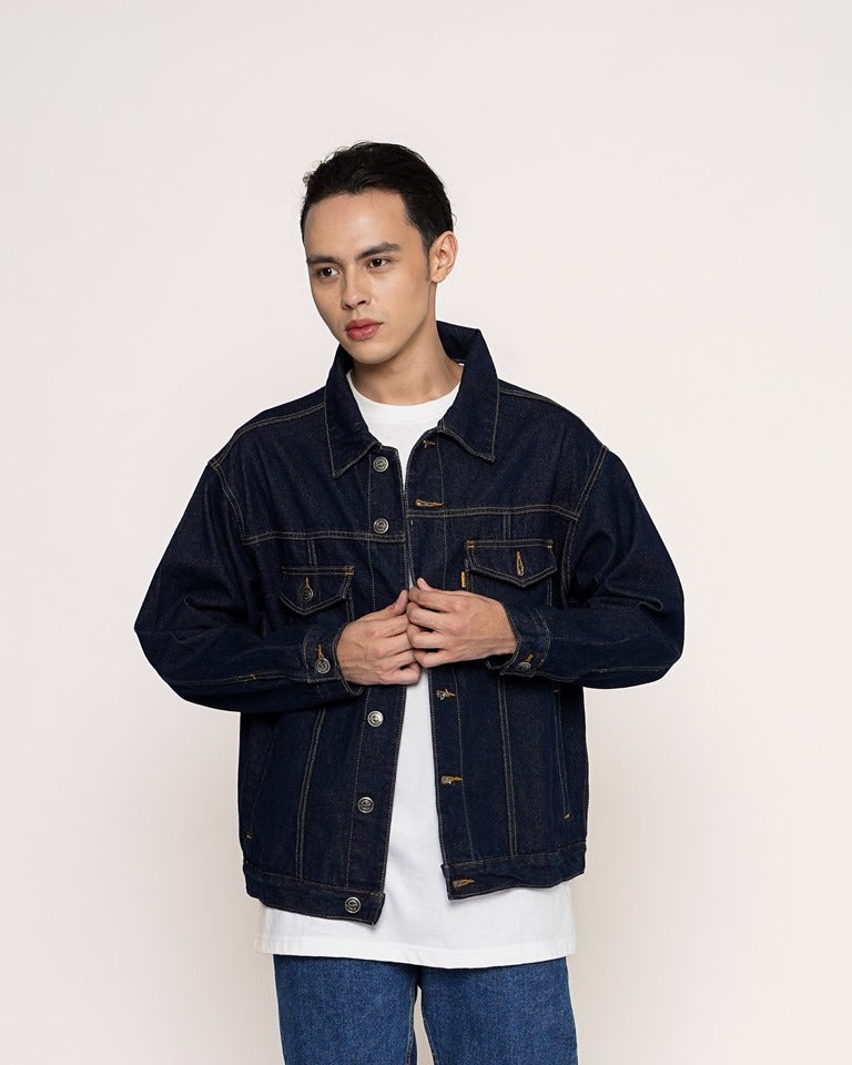 Erigo Denim Jacket Basic Chuba Raw Denim