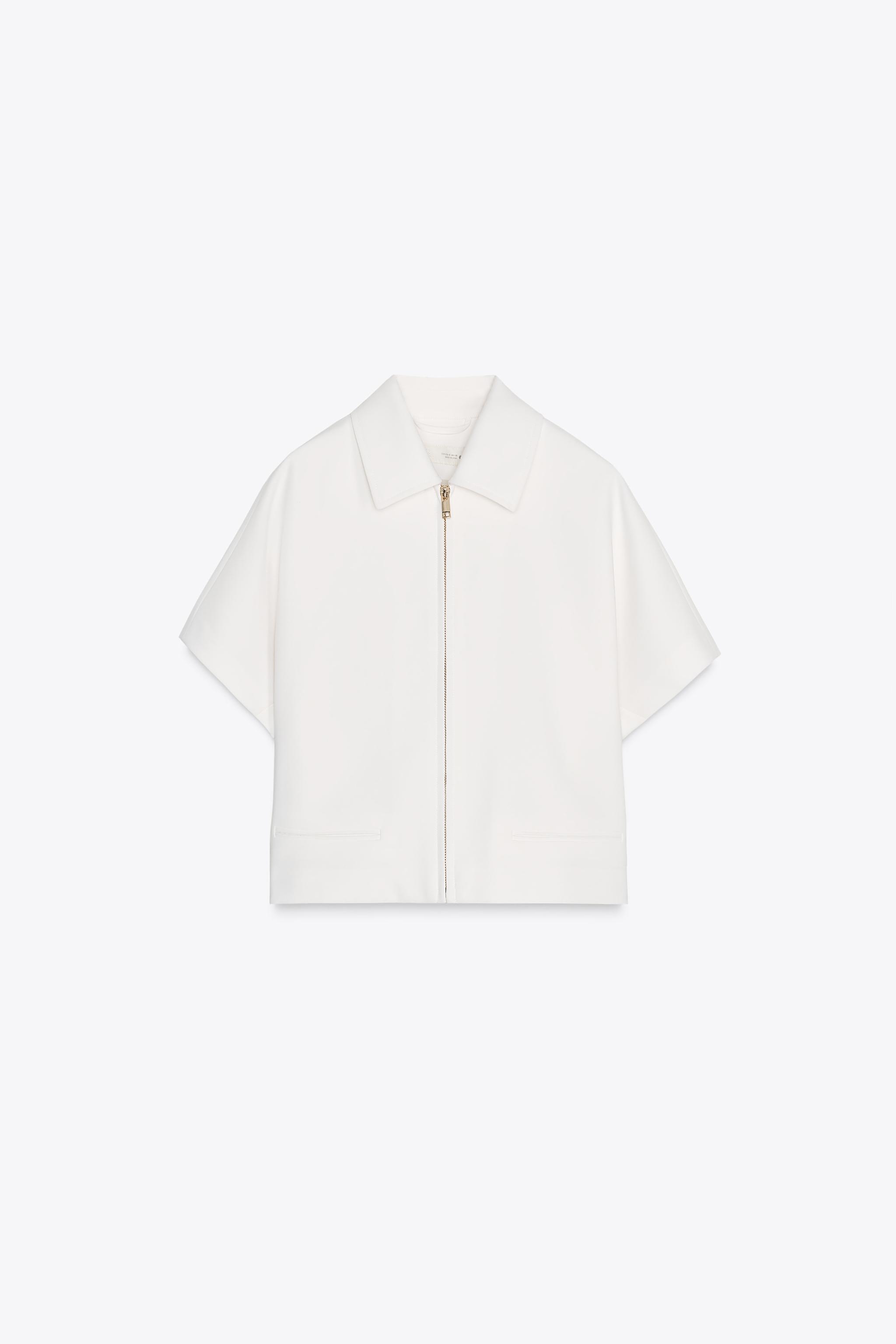 ZW COLLECTION CROPPED JACKET